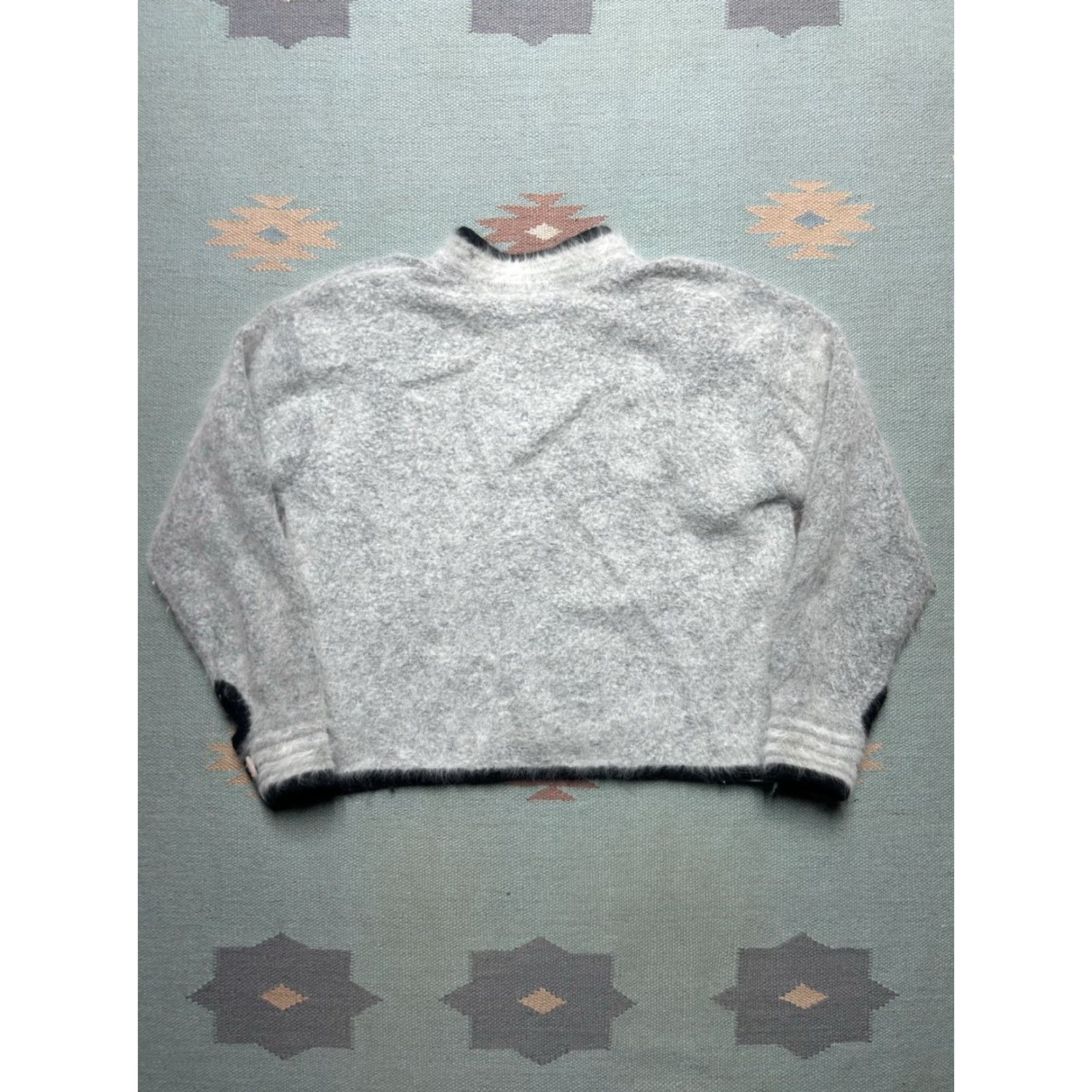 Vintage VINTAGE Venesha cardigan sweater fur fuzzy shaggy button front Women’s medium Size M / US 6-8 / IT 42-44 - 6 Thumbnail