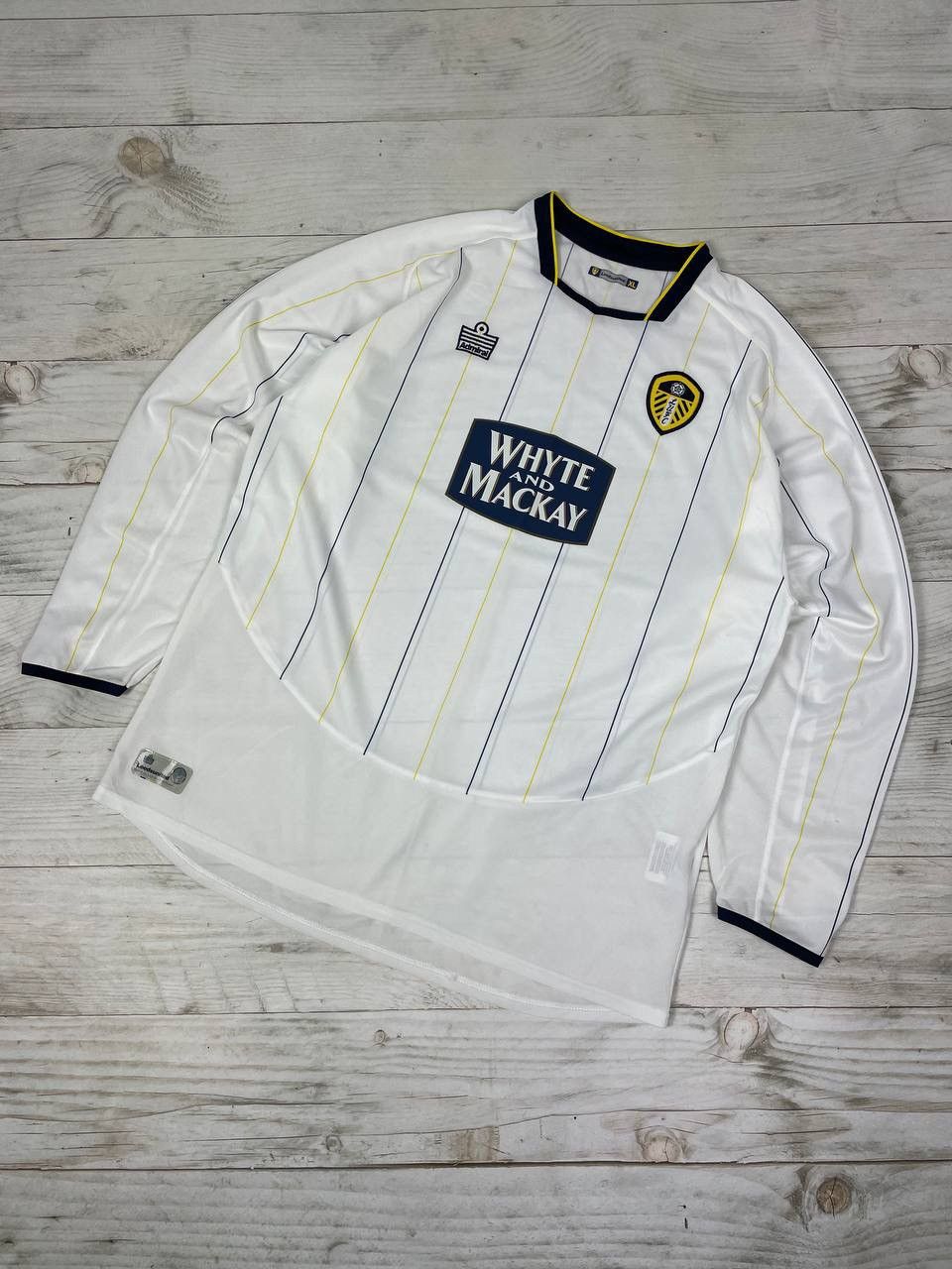 Admiral Leeds United 2005 2006 Home Soccer Jersey Football
