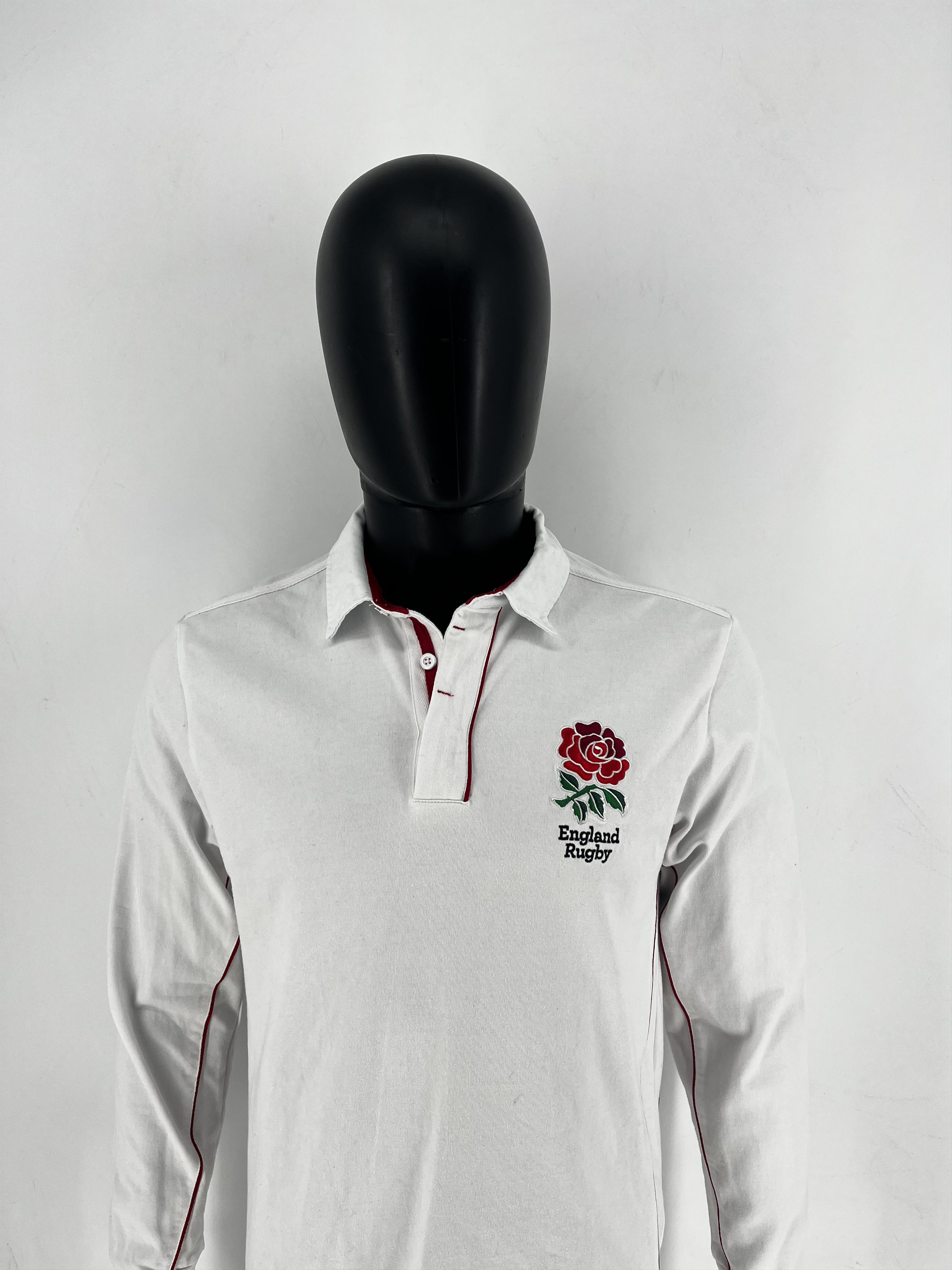 Sports Specialties RFU England Rugby Men's Jersey/ Polo Shirt Embroidered Badge Size US M / EU 48-50 / 2 - 5 Thumbnail