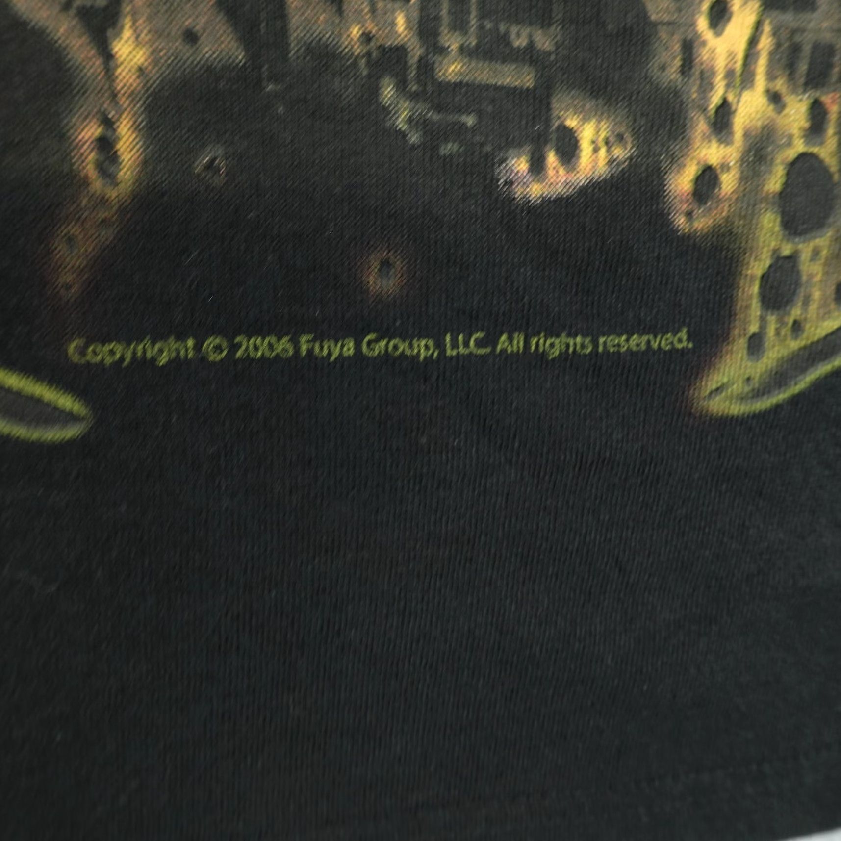 Vintage VINTAGE Fuya Men's T-Shirt XXL Black Lion Of Judah Reggae Rasta Crown Y2K 2000s Cotton Graphic Print Size US XXL / EU 58 / 5 - 4 Thumbnail