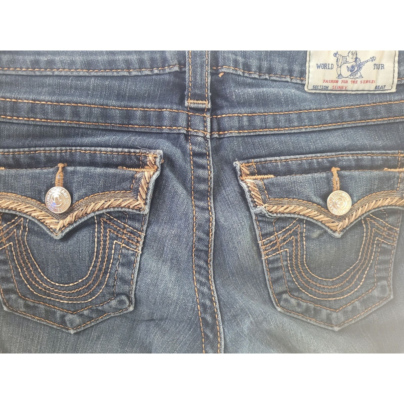 True Religion True Religion Jeans Women Skinny Sz 27W/30L Size 27" / US 4 / IT 40 - 4 Thumbnail