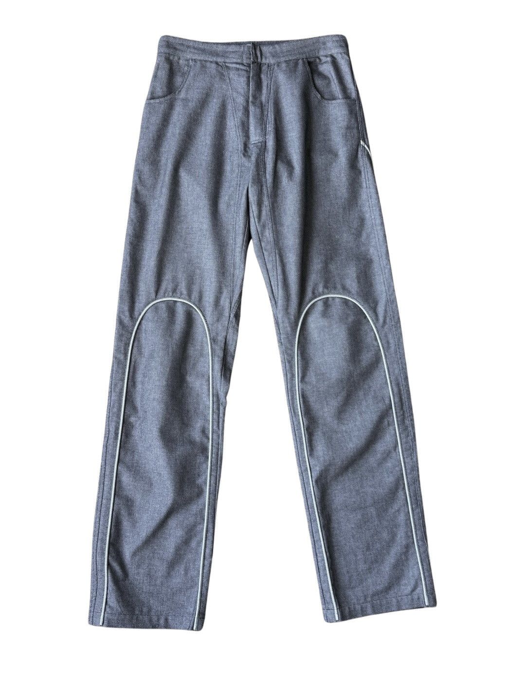 image of Mainline Rusfr Cade Fw22 "ella", Piped Denim in Grey, Men's (Size 32)