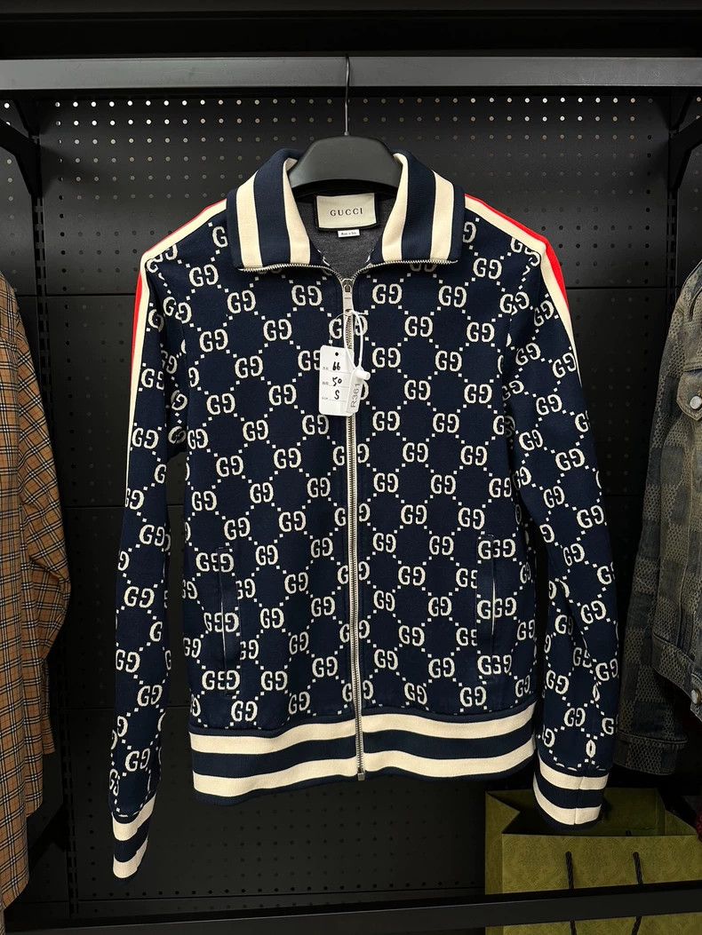 Gucci Monogram Zip Jacket Size S dmc