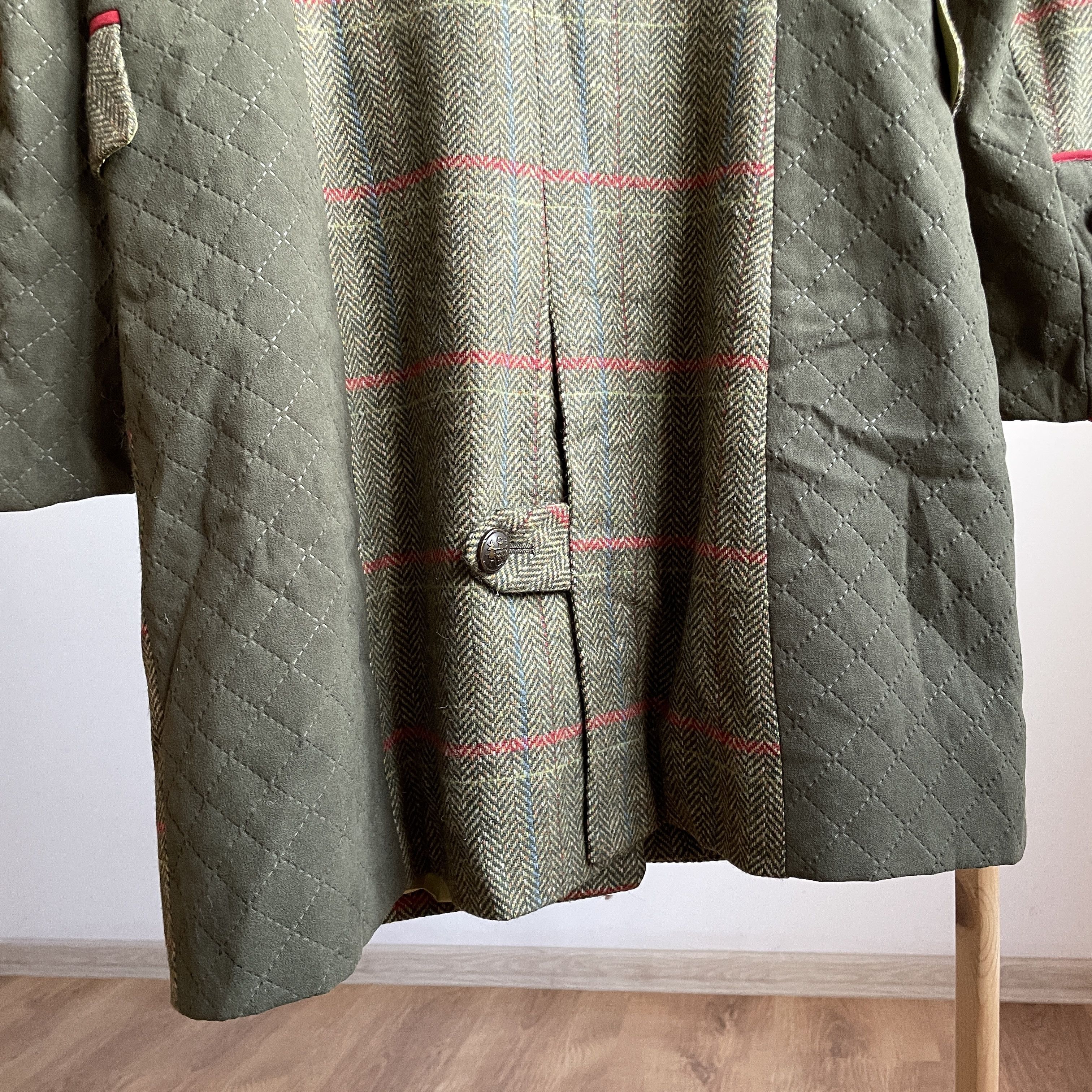 Other Bariloche Alysa Womens Country Herringbone Tweed Coat Size S / US 4 / IT 40 - 8 Thumbnail