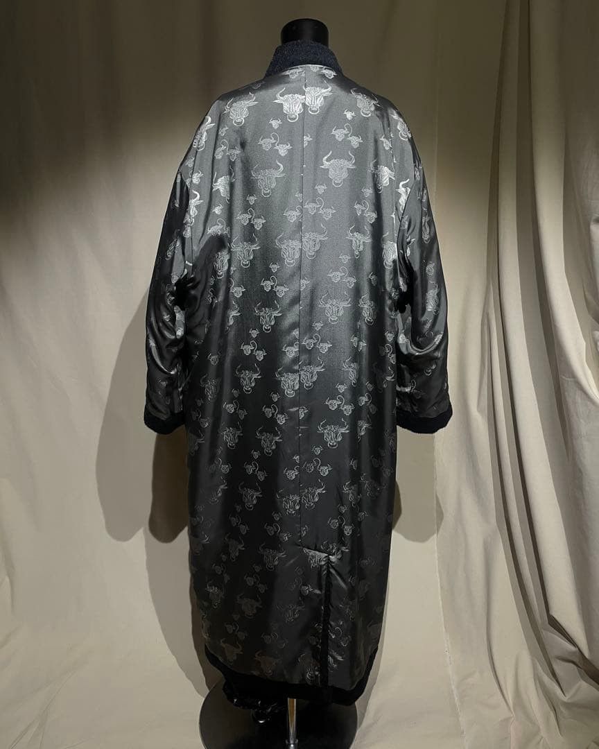 Jean Paul Gaultier F/W1994 JPG Homme - Maxi Coat with Bull Motif Lining Size US M / EU 48-50 / 2 - 10 Thumbnail