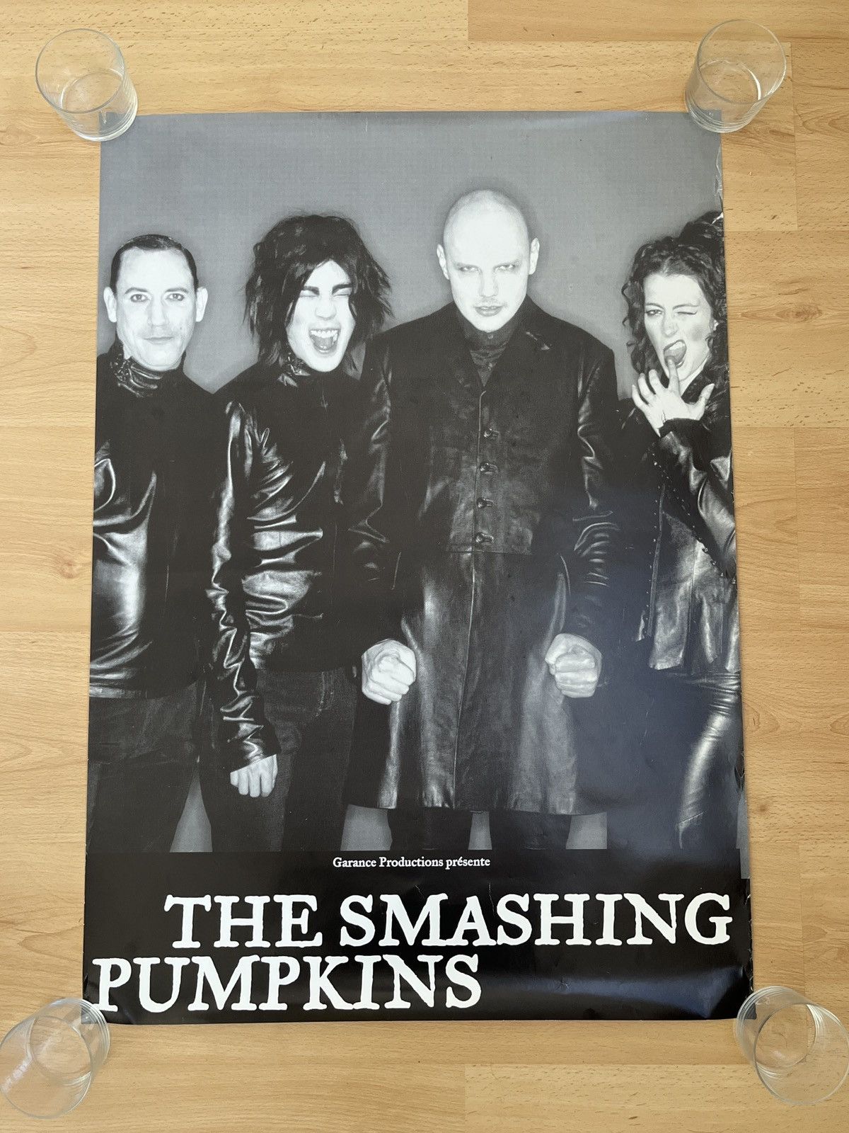 The Smashing Pumpkins vintage tour poster