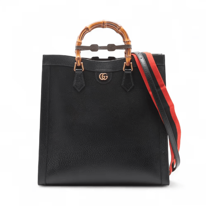 Gucci Bamboo Diana Pigskin Two-Way Handbag Size ONE SIZE - 1 Thumbnail