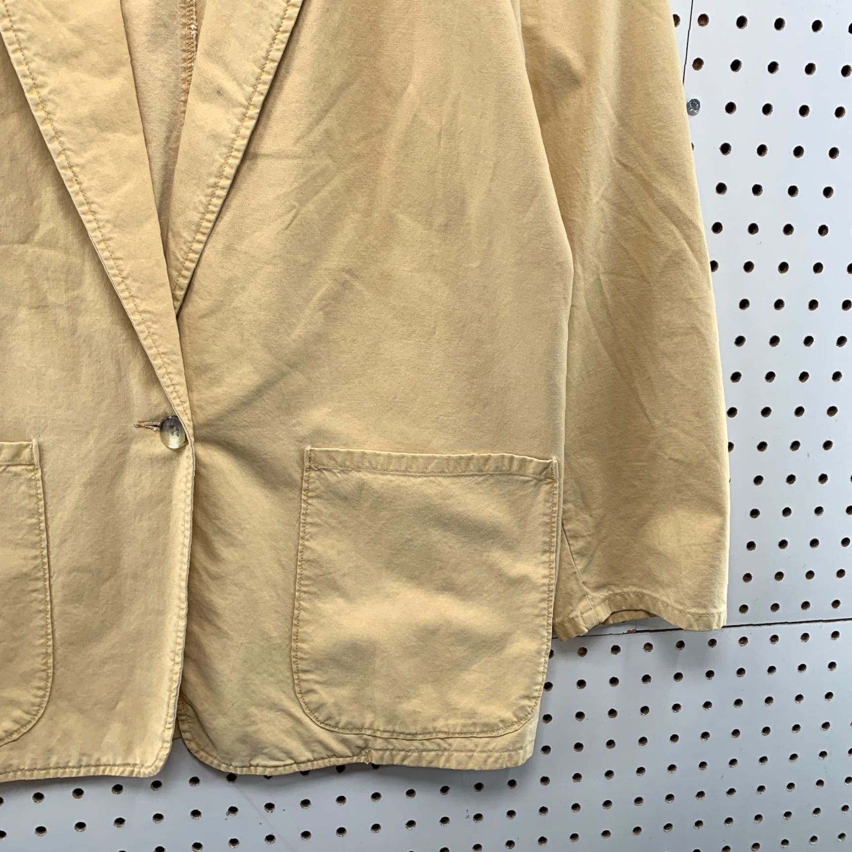 Vintage VINTAGE L.L. Bean Field Jacket Womens 12 Beige Canvas Lightweight Chore Coat 80s Casual 90s? Size XL / US 12-14 / IT 48-50 - 6 Thumbnail