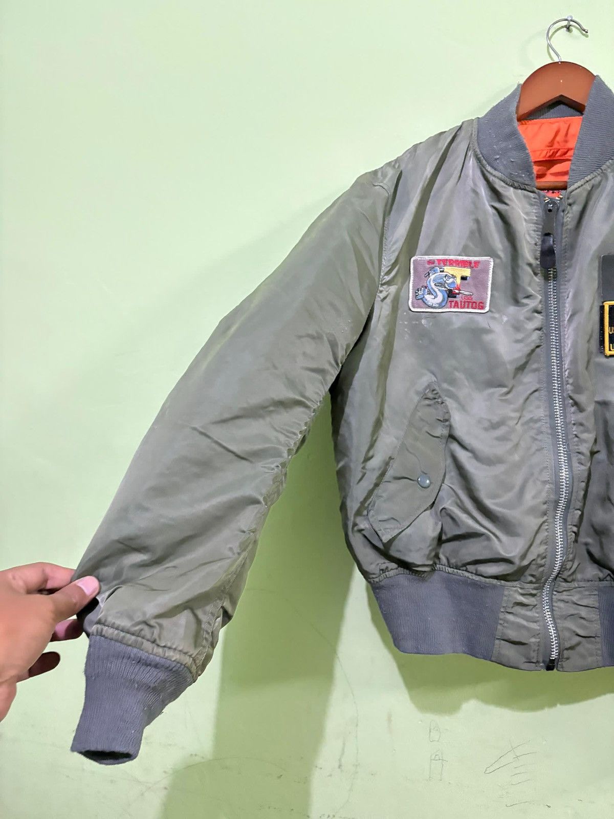 Alpha Industries VTG Alpha Industries MA-1 Jacket Destruct System Para rescue Size US M / EU 48-50 / 2 - 2 Thumbnail