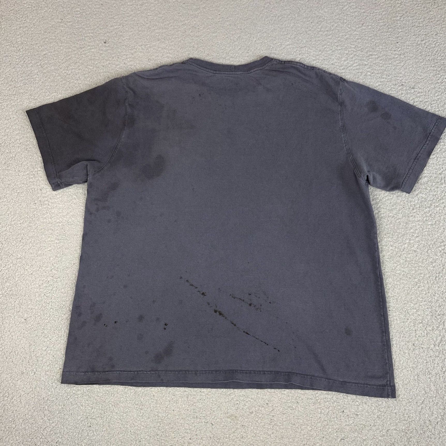 Carhartt VINTAGE Carhartt Shirt Mens XXL Gray Pocket Work Causal K87 Distressed Short Sleeve Size US XXL / EU 58 / 5 - 5 Thumbnail