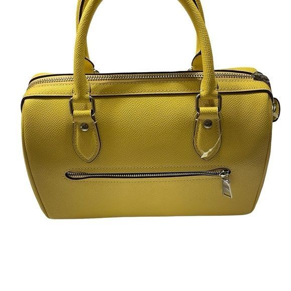 Coach NWT Coach Rowan Satchel Bag With Signature Canvas Strap Size ONE SIZE - 3 Thumbnail