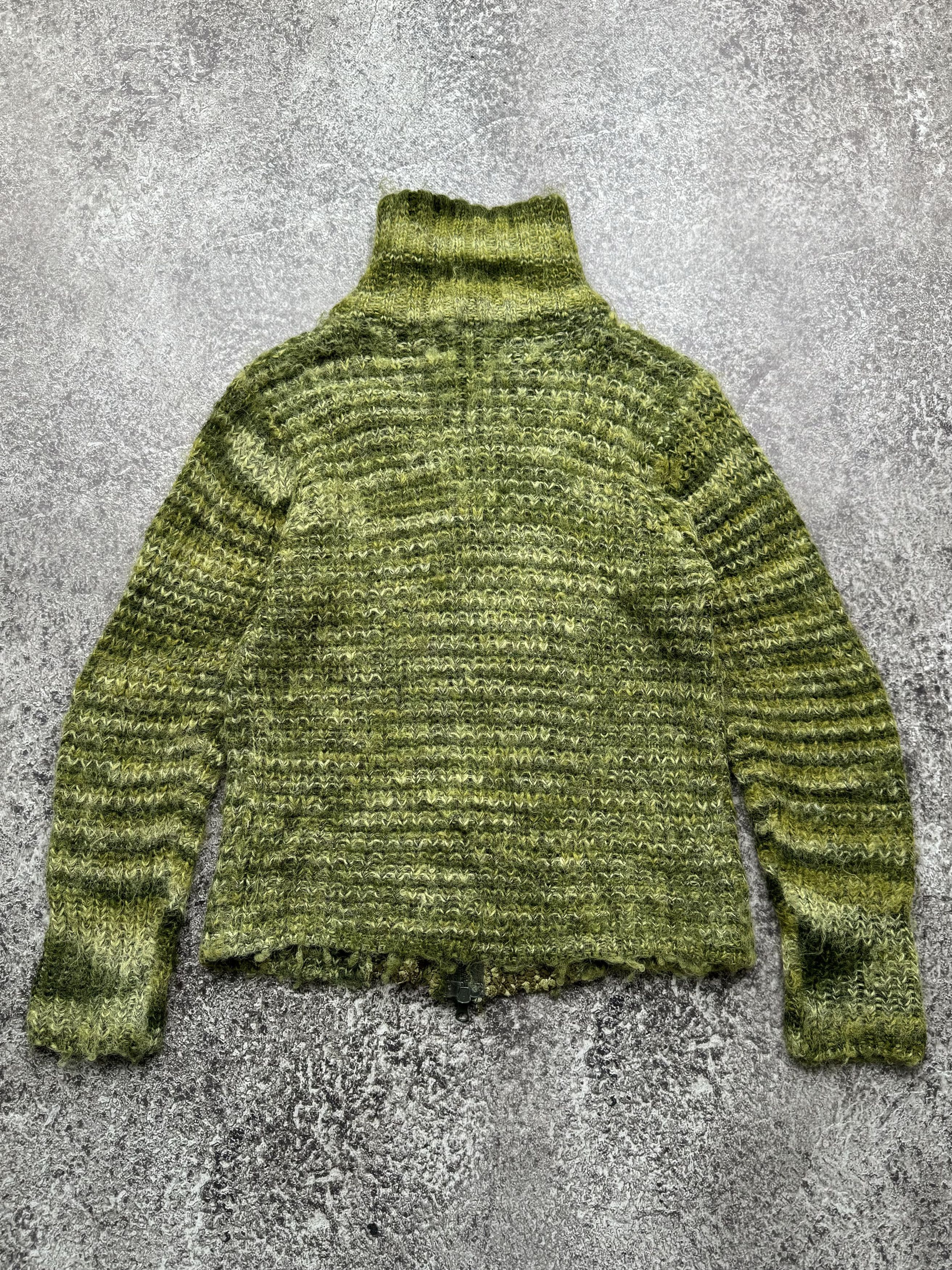 Acne Studios × Vintage Acne Studios Vintage Mohair Zip Cardigan Size M / US 6-8 / IT 42-44 - 5 Thumbnail