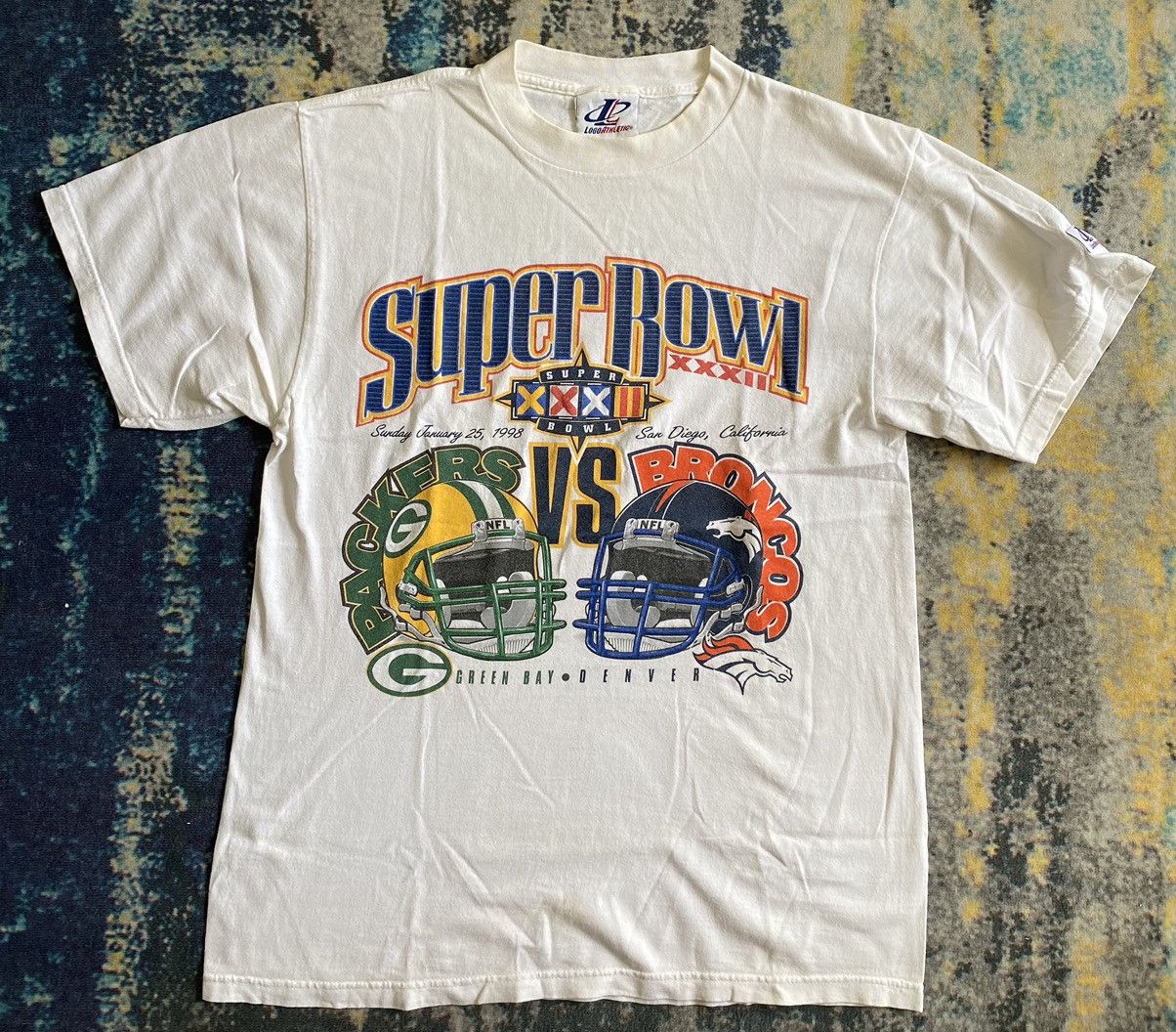 Logo Athletic × NFL × Vintage Vintage Logo Athletic 1998 Super Bowl XXXII Packer vs Bronco Size US M / EU 48-50 / 2 - 1 Thumbnail