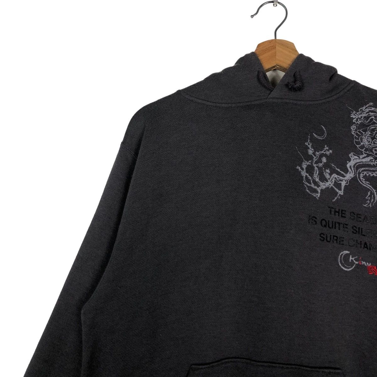 Japanese Brand 90’s Vtg Hoodie Pull Over Punk Design Inspire Chrome Hearts Size US M / EU 48-50 / 2 - 6 Thumbnail