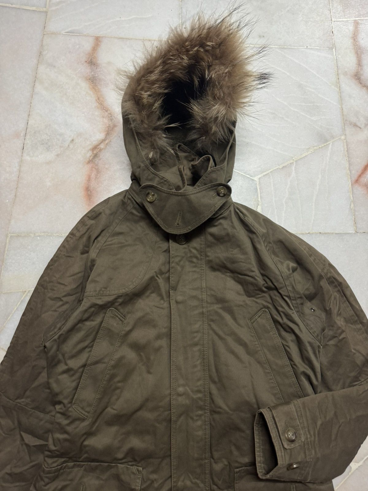 Boycott 💥VINTAGE BOYCOTT PARKA FIST TAIL POCKET FUR MILITARY STYLE Size US S / EU 44-46 / 1 - 3 Thumbnail