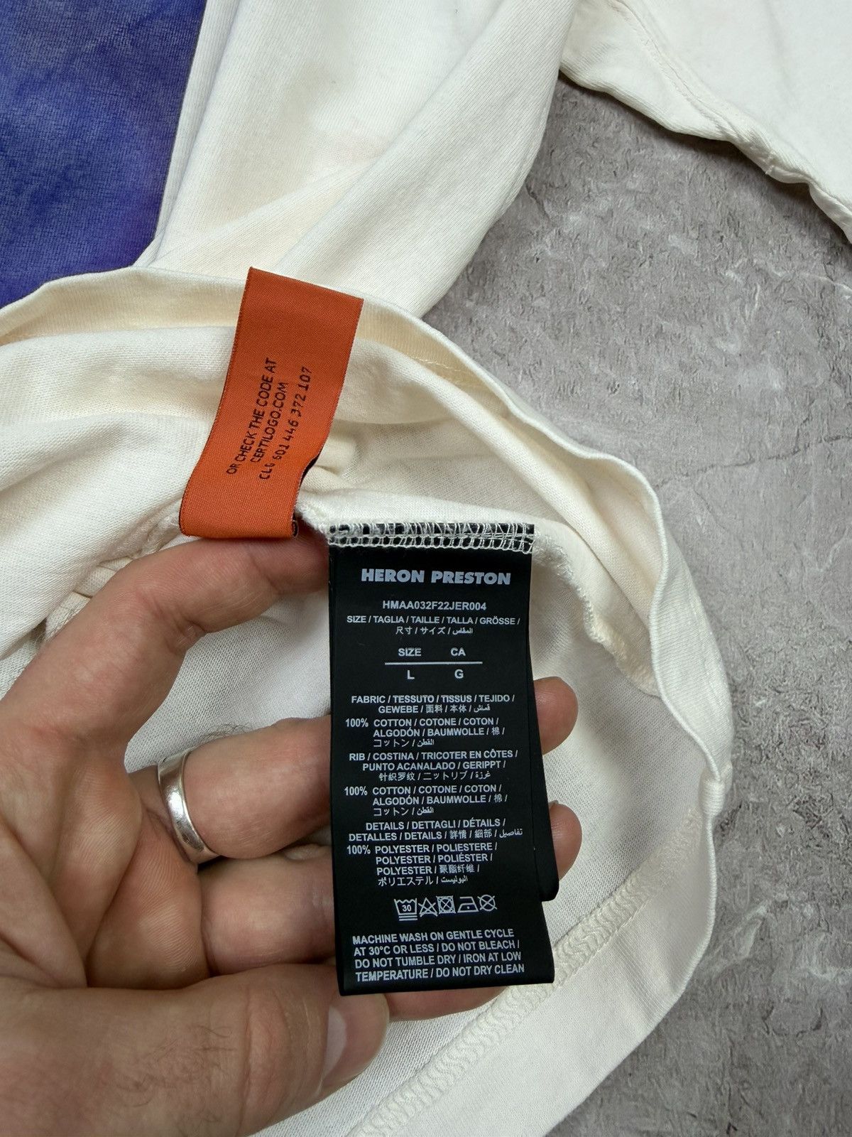 Heron Preston Heron Preston Tshirt Size L Size US L / EU 52-54 / 3 - 13 Thumbnail