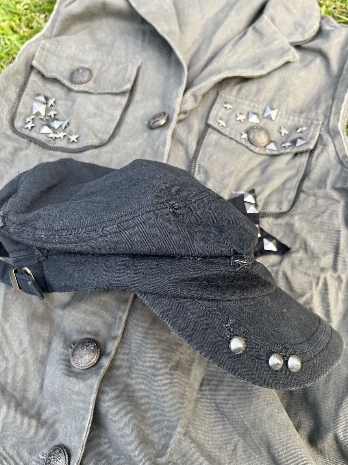 Japanese Brand Vest Studded Lgb Punk Gothic Style Bundling Hat Skull Size US L / EU 52-54 / 3 - 5 Thumbnail