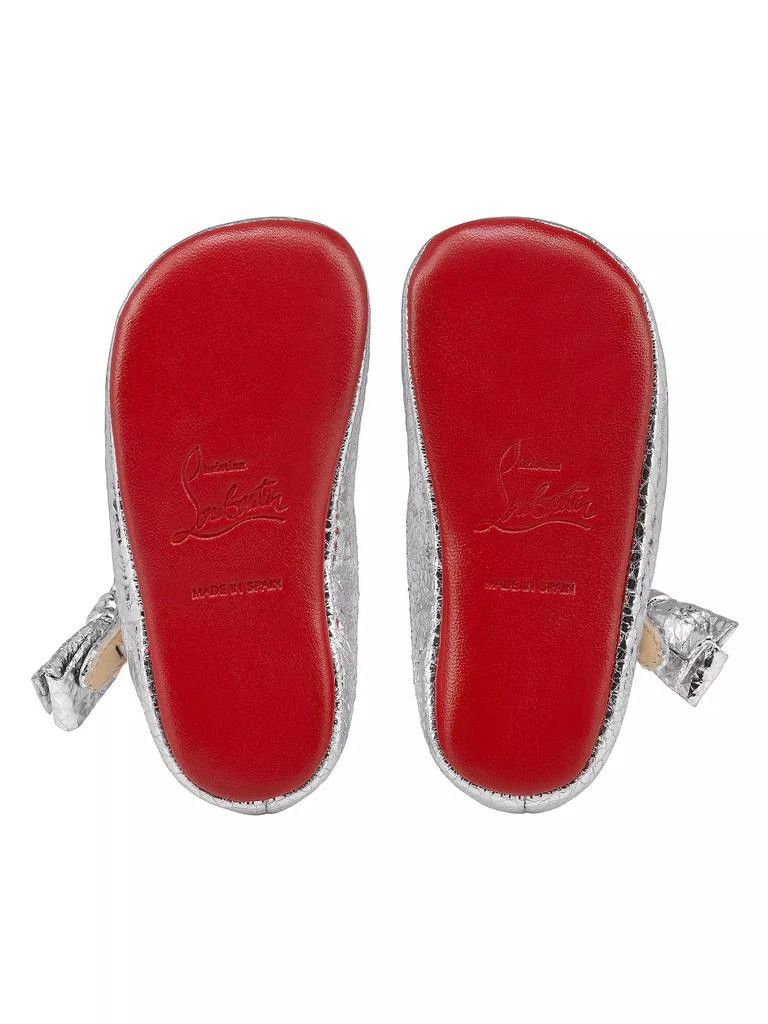 Christian Louboutin o1s1wg110226 Slip Ons in Silver Size US 8 / EU 41 - 5 Thumbnail