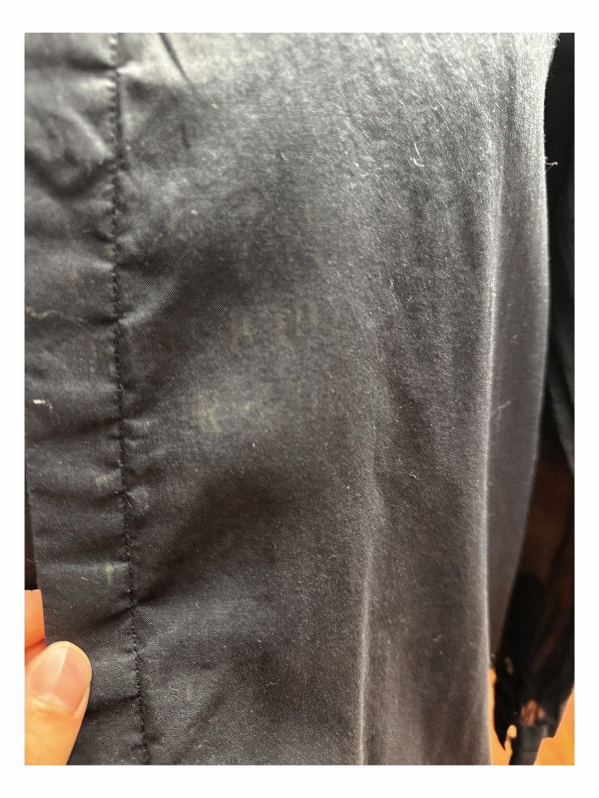 Other Black Mandarin Collar Shirt – Military-Inspired Minimalism Size US M / EU 48-50 / 2 - 2 Thumbnail