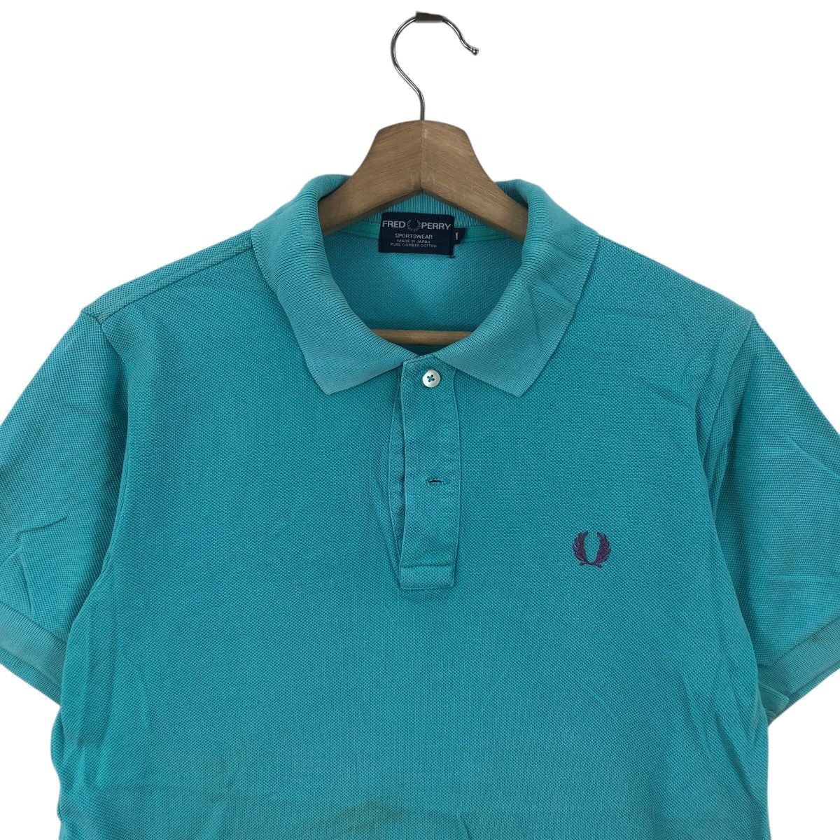 Fred Perry Vintage FRED PERRY SPORTSWEAR Combed Cotton Tee Shirt Top Size US L / EU 52-54 / 3 - 2 Thumbnail