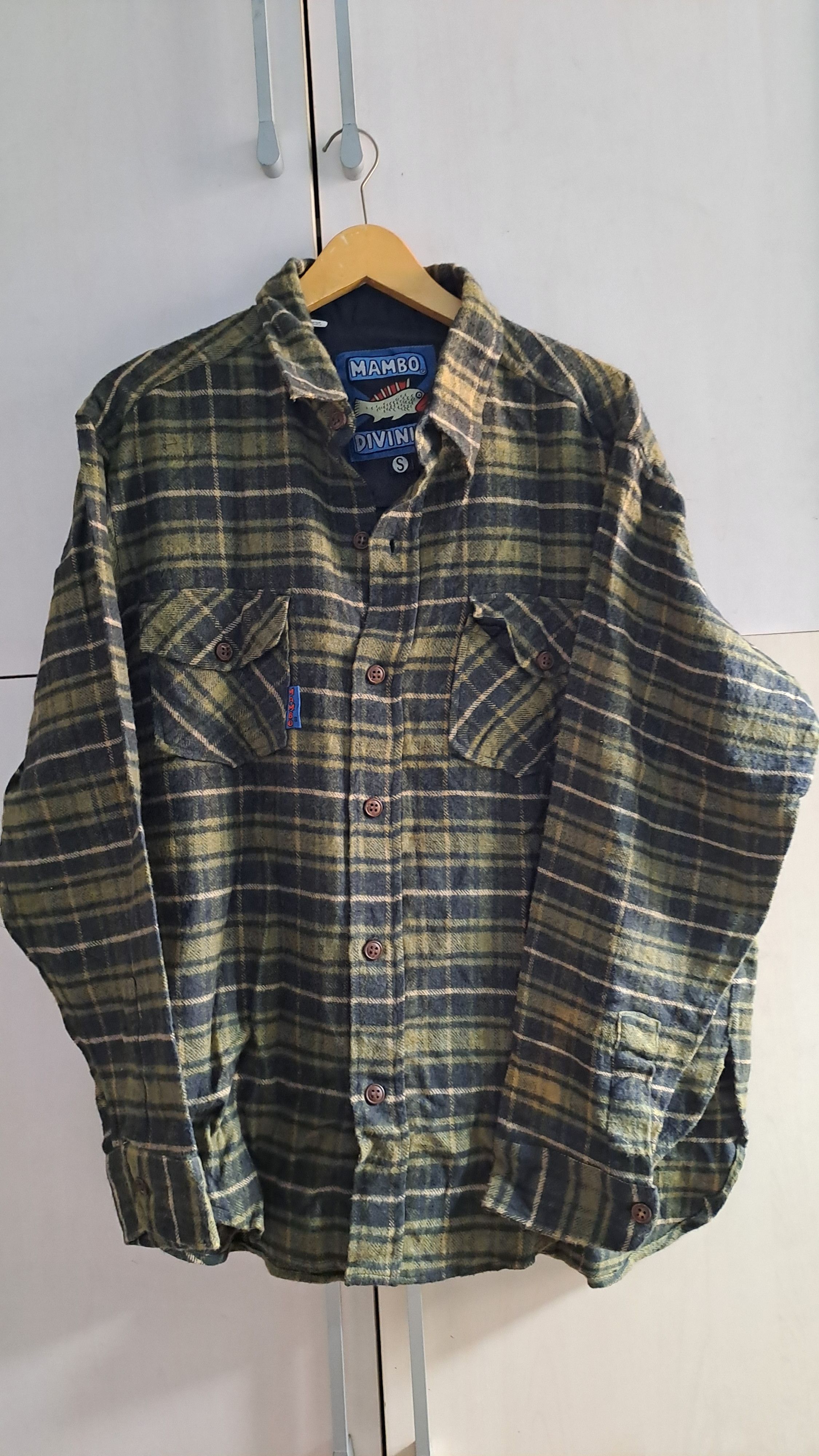 Flannel × Mambo Vintage Mambo Flannel Size US L / EU 52-54 / 3 - 1 Thumbnail