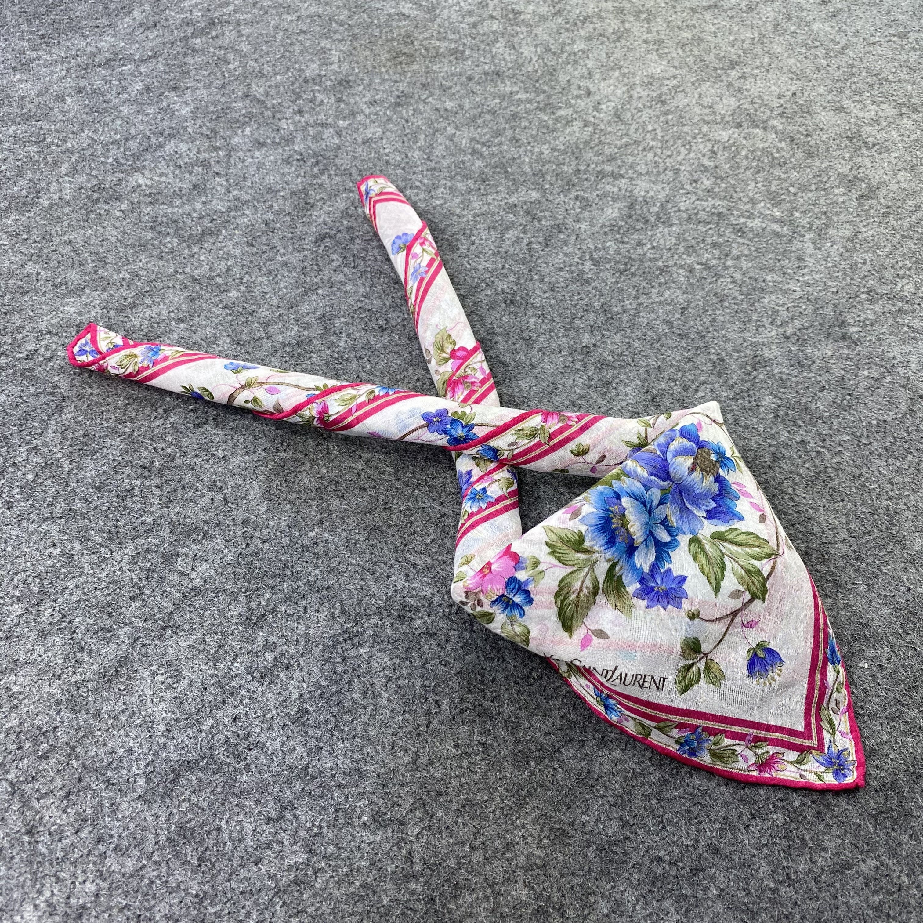 Yves Saint Laurent Handkerchief Neckerchief Bandana-B1760