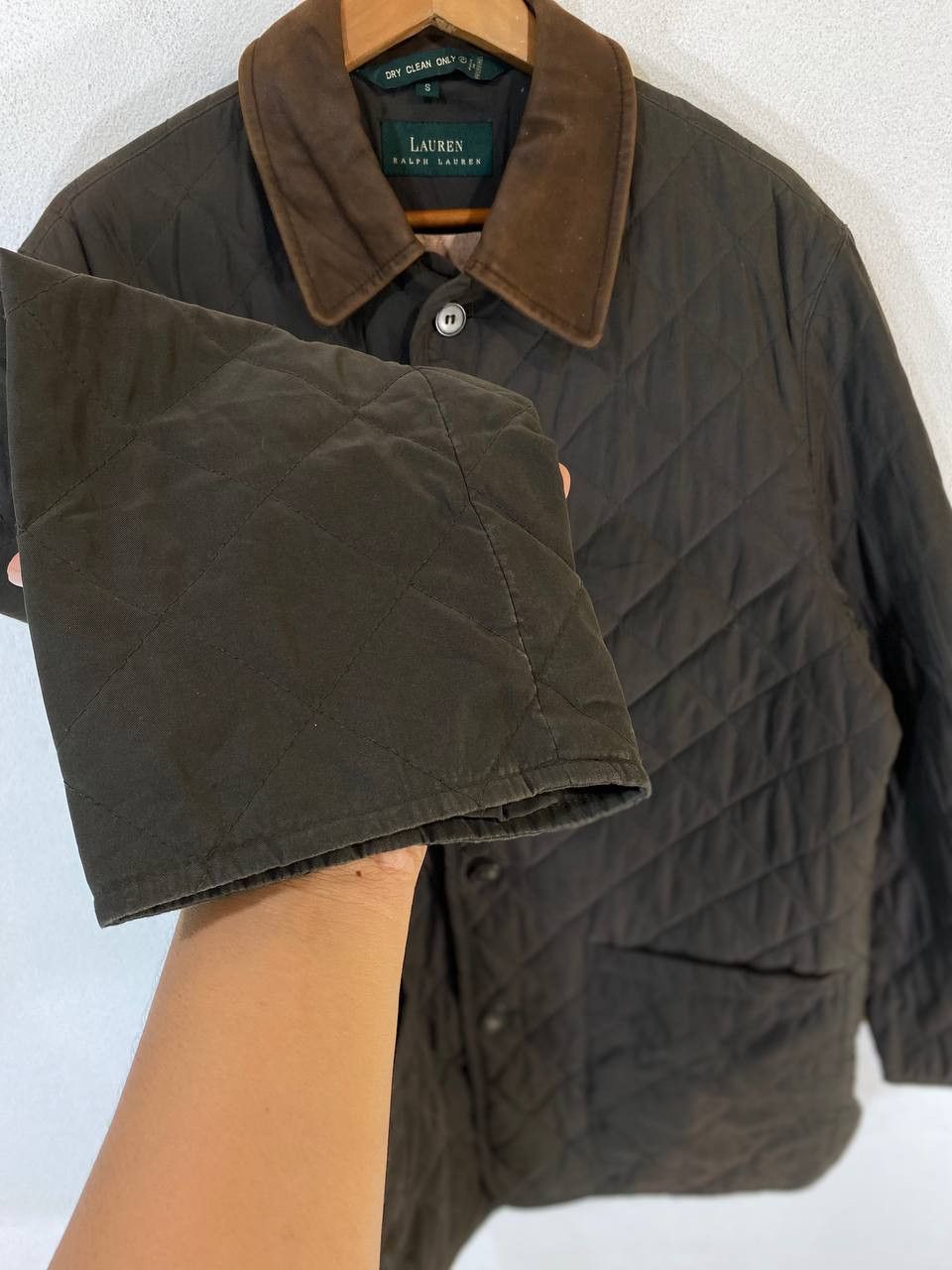 Polo Ralph Lauren vintage polo ralph lauren quilted jacket very nice design Size US S / EU 44-46 / 1 - 5 Thumbnail