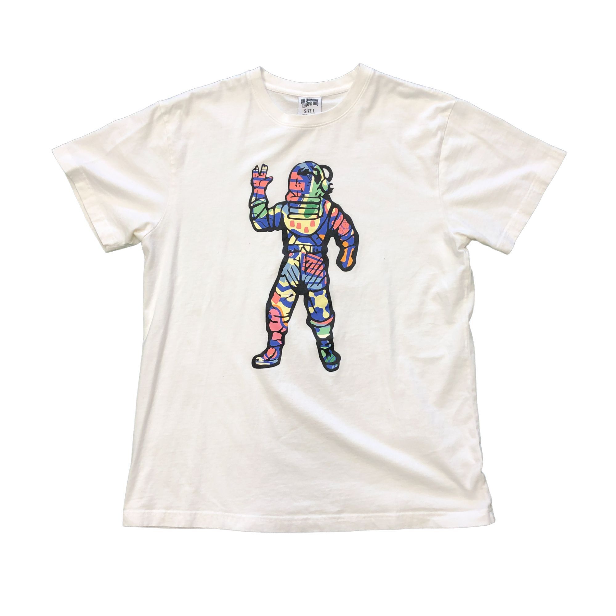 Billionaire Boys Club Pre-Owned Billionaire Boys Club Astronaut White T-Shirt - Si Size US L / EU 52-54 / 3 - 1 Thumbnail