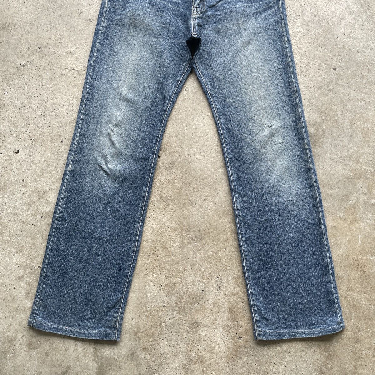 Big John × Japanese Brand × Jean W30x30💥 Vintage Big John Faded Jeans Denim Pants Japan Size US 30 / EU 46 - 4 Thumbnail
