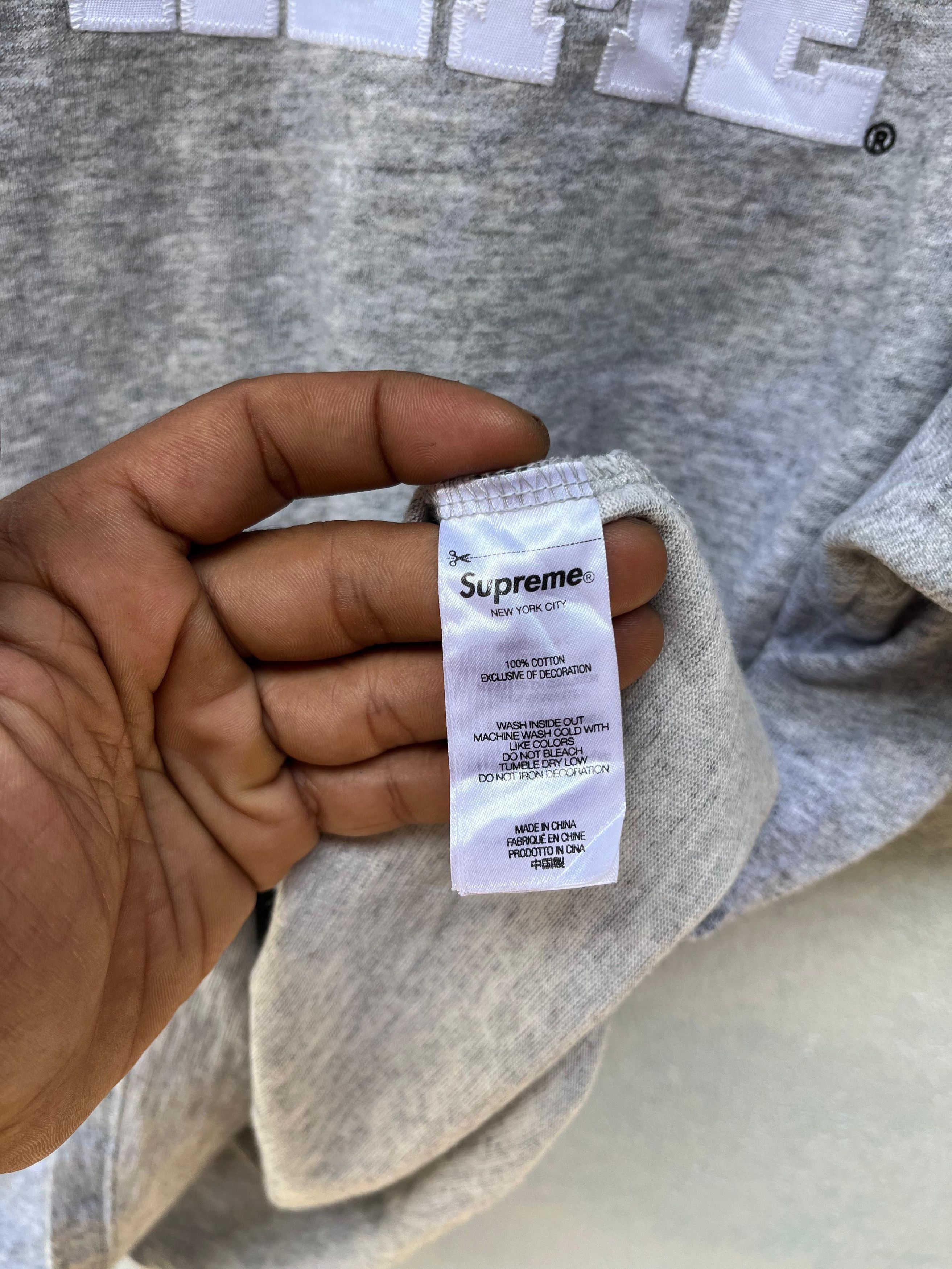 Supreme Supreme Collegiate Grey Tshirt Size US M / EU 48-50 / 2 - 8 Thumbnail