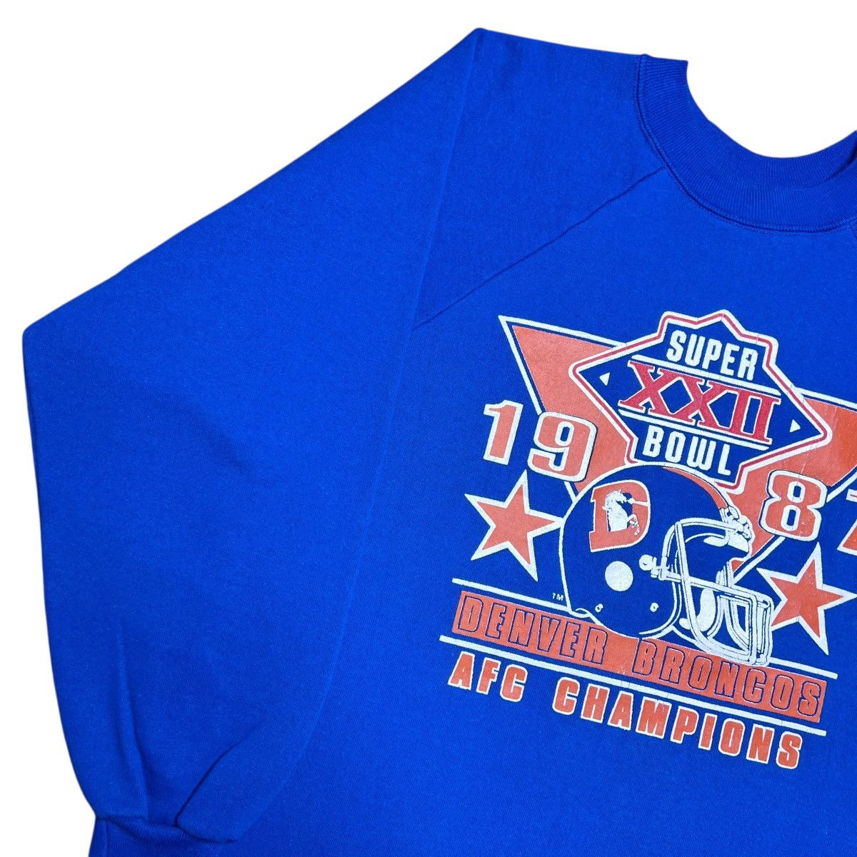 NFL Vtg 1987 NFL Denver Broncos AFC Champions Sweatshirt Size US L / EU 52-54 / 3 - 16 Thumbnail