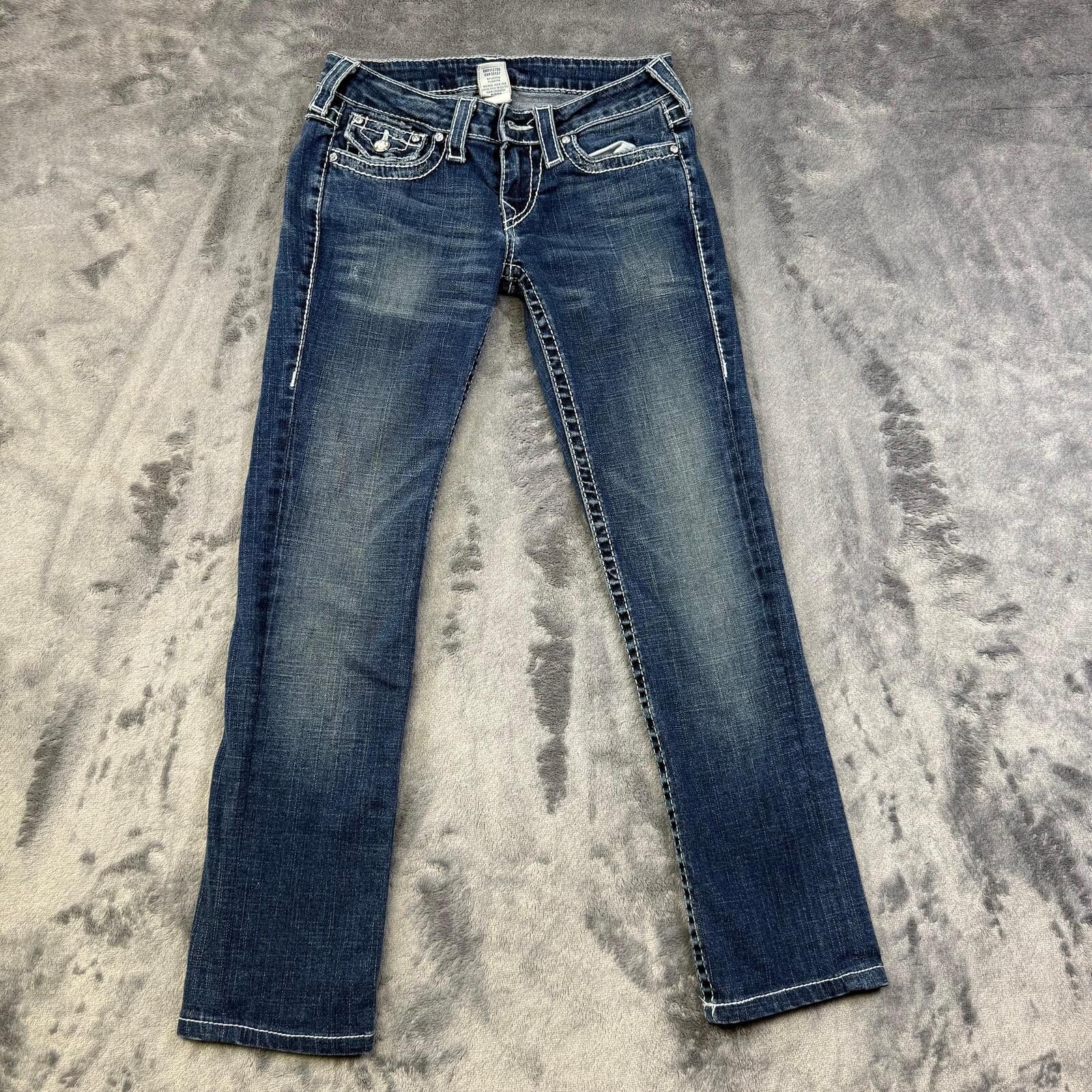 Other Vintage True Religion brand Section Straight Jeans Size US 27 - 1 Thumbnail