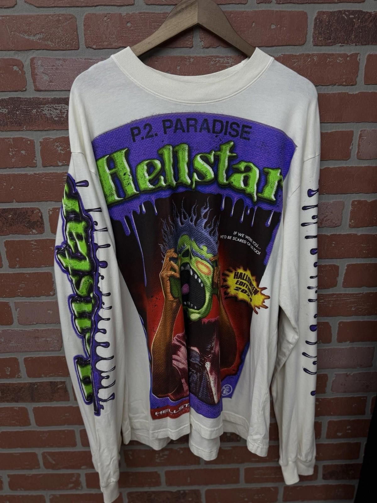 HELLSTAR Hellstar Zombie Long Sleeve Shirt Halloween 2024 Large Size US L / EU 52-54 / 3 - 1 Thumbnail