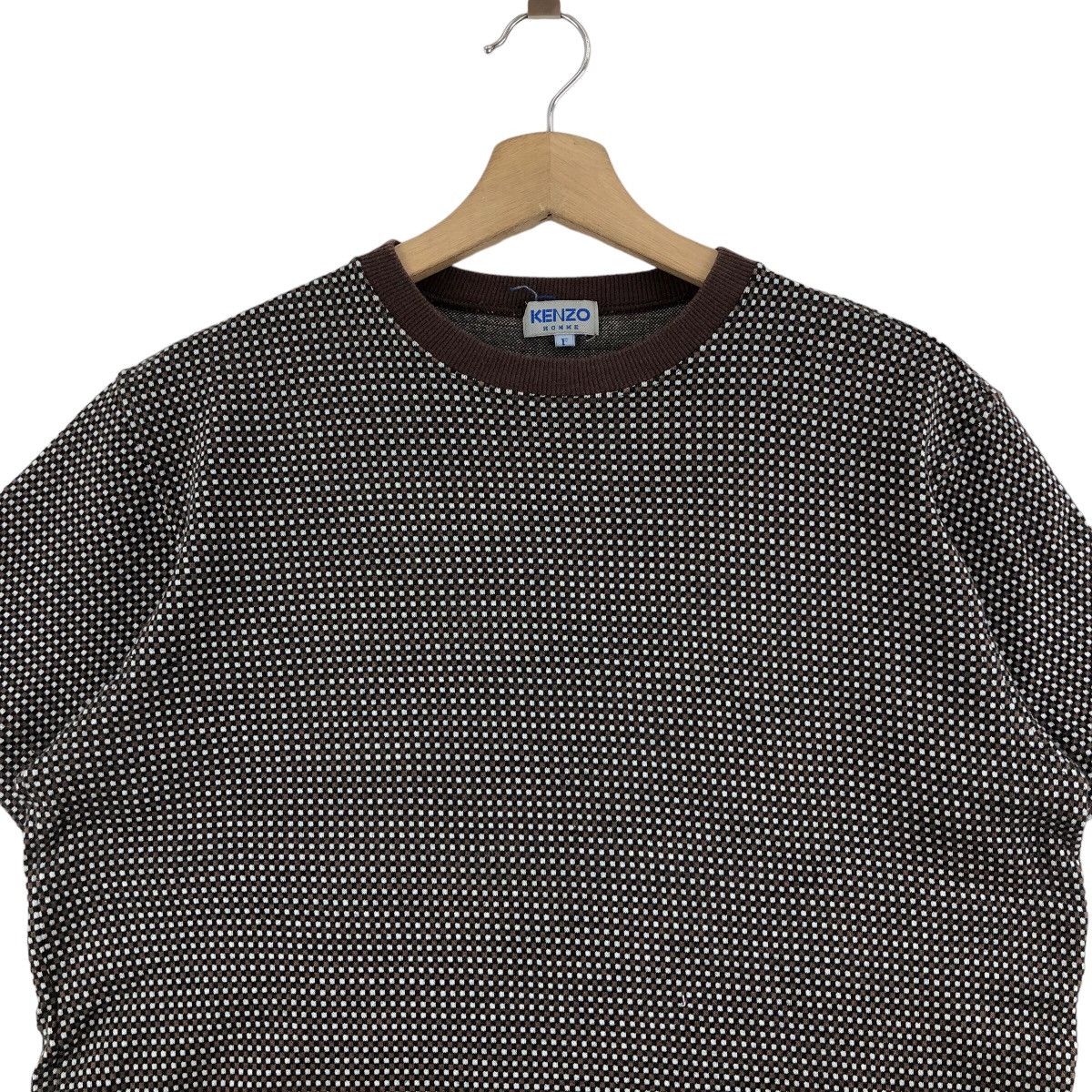 Kenzo Vintage KENZO Homme T -shirt Checkered Size US L / EU 52-54 / 3 - 2 Thumbnail