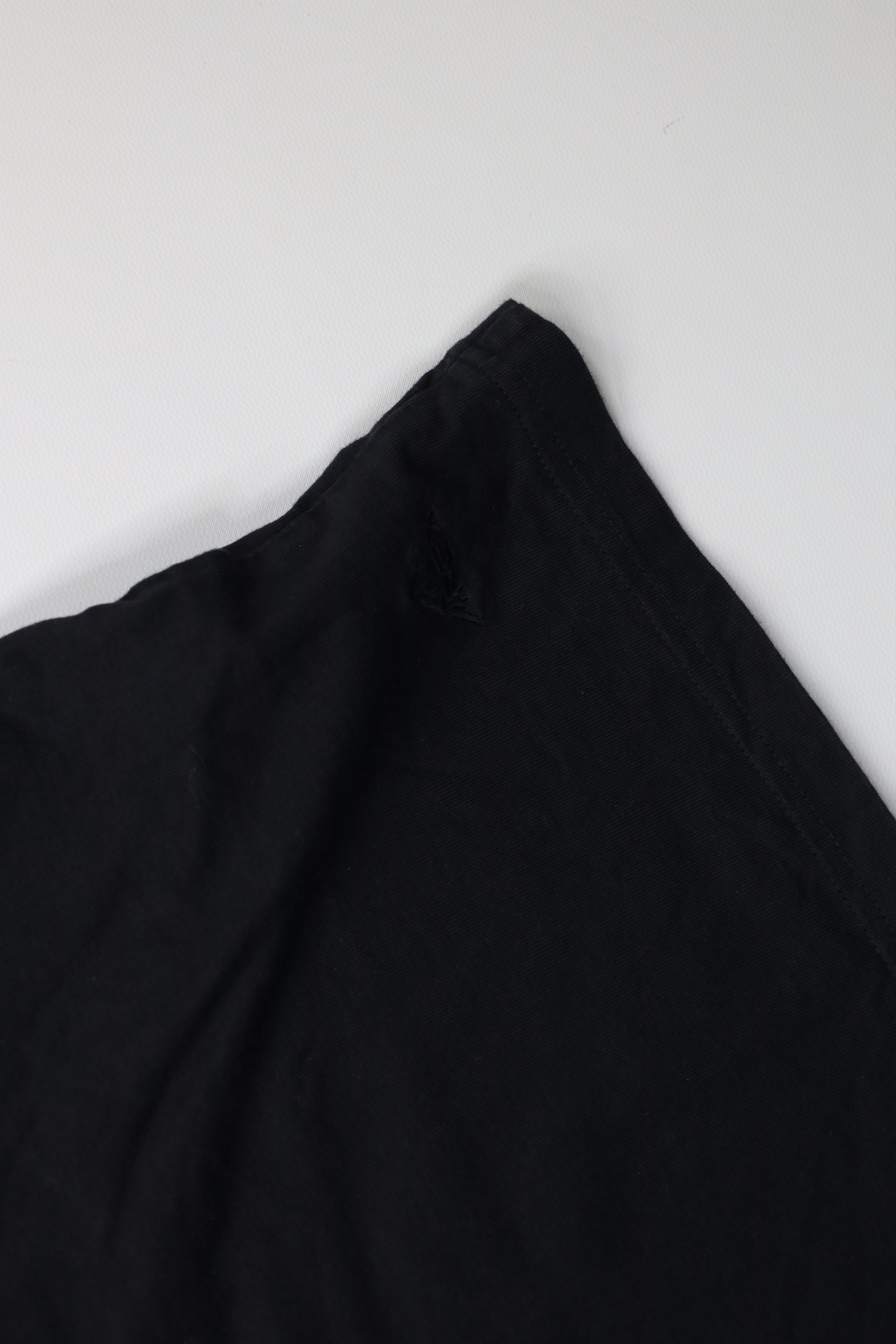 Vintage Vintage 90s Y2K Streetwear Cotton Above Knee Shorts Black Size US 36 / EU 52 - 5 Thumbnail