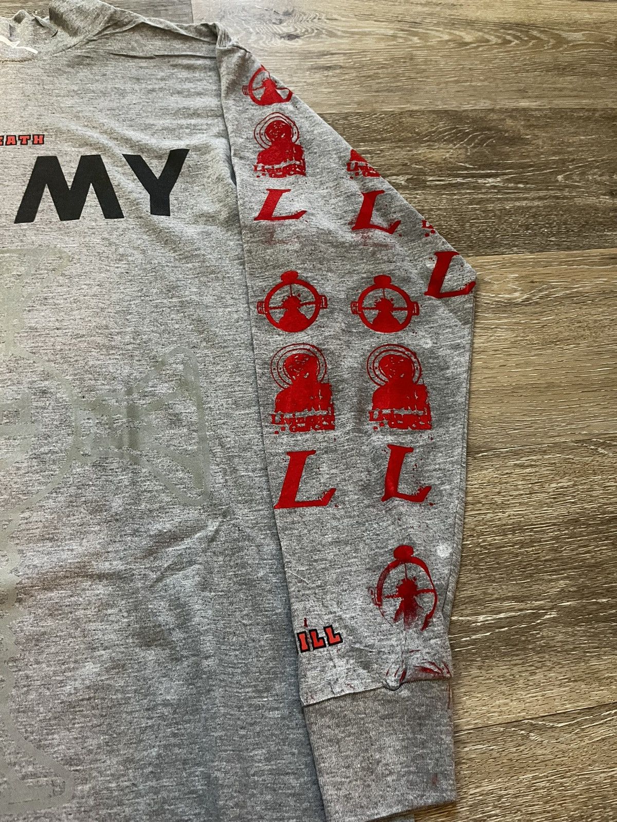 Other Up-Cycled Army Gun Club Long-Sleeve T-Shirt Size US XL / EU 56 / 4 - 4 Thumbnail