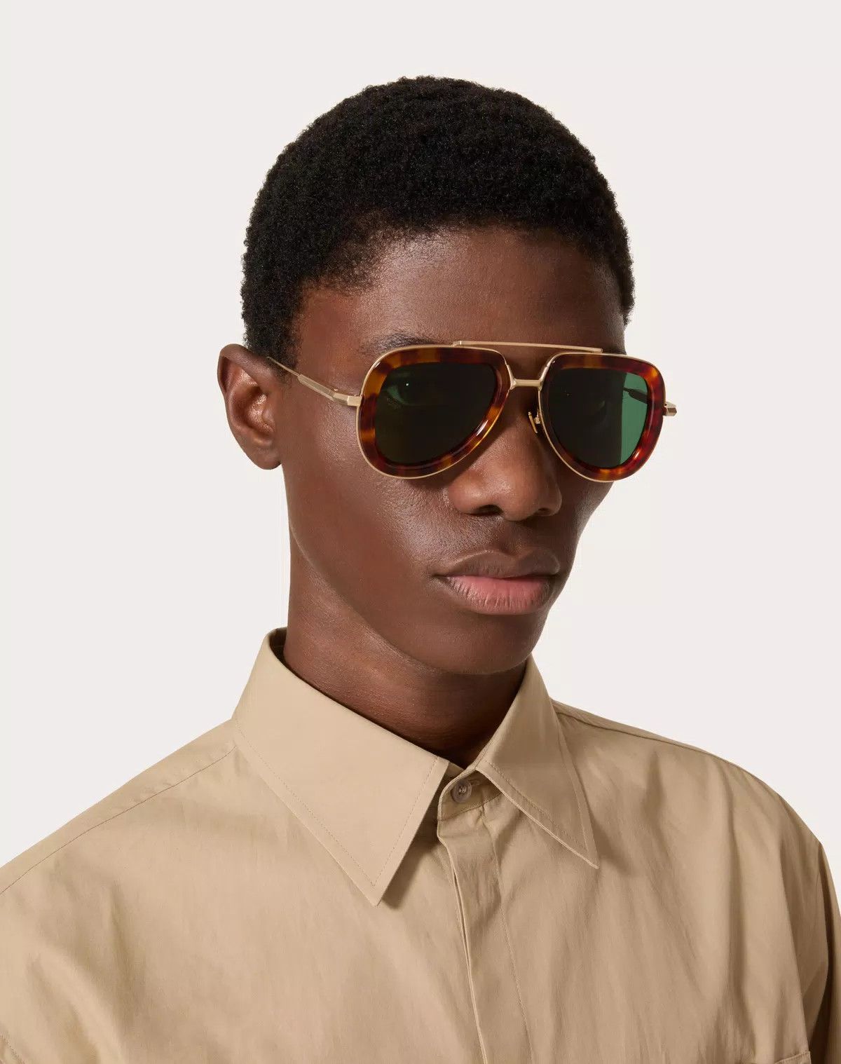 Valentino oc11z0725 Size: 50/ Aviator Acetate Frame in Multicolor Size ONE SIZE - 6 Thumbnail