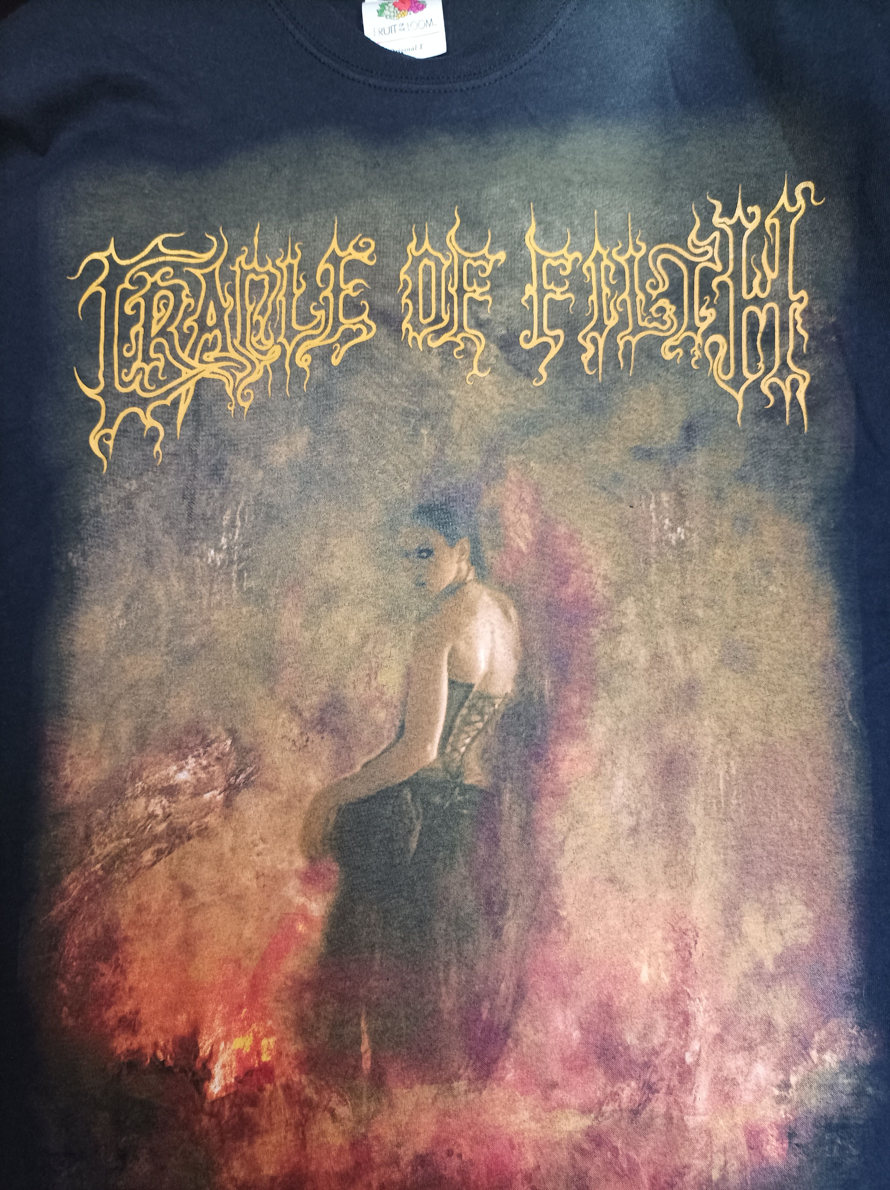 Band Tees × Vintage Cradle of Filth nymphetamine 2004 Size US M / EU 48-50 / 2 - 1 Thumbnail