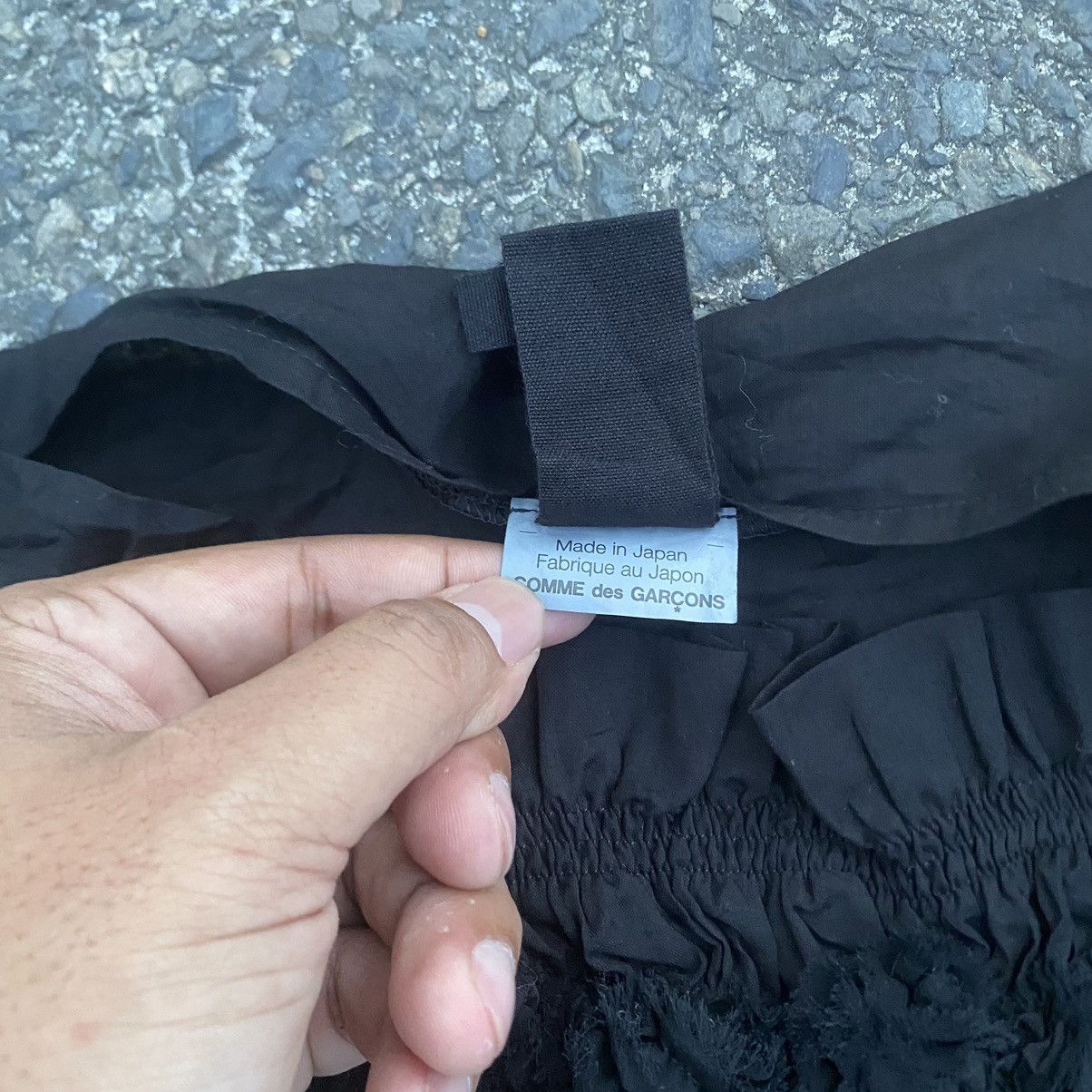 Comme des Garcons Black Tao Comme des Garcons Ruffled Skirt Black Size S / US 4 / IT 40 - 4 Thumbnail