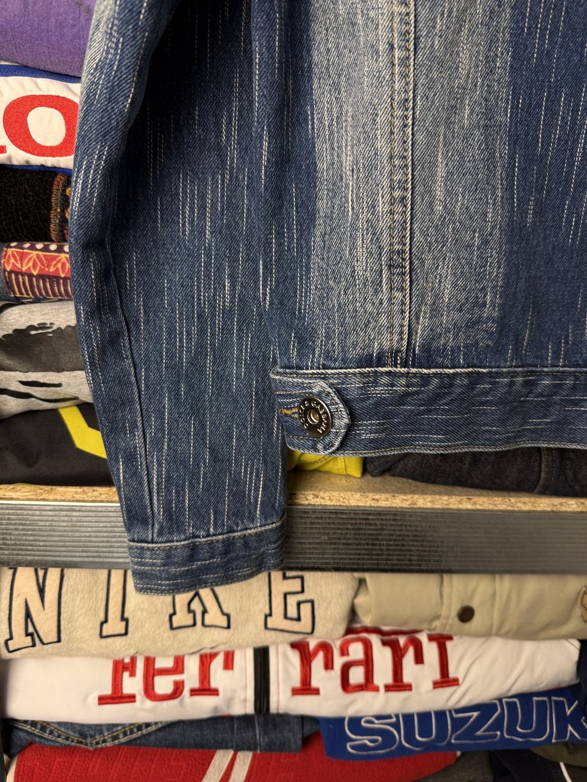 Dolce & Gabbana Dolce & Gabbana Big Logo Denim Y2K Jacket Size S / US 4 / IT 40 - 12 Thumbnail