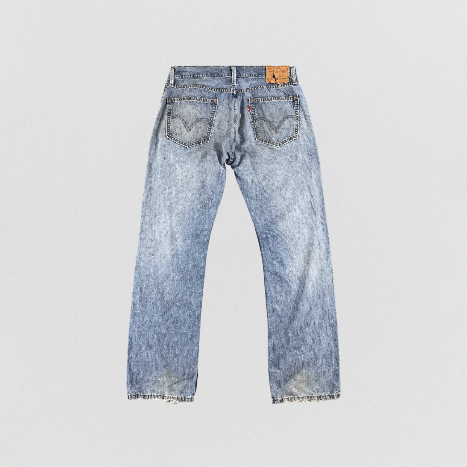 Levi's × Vintage Vintage Levis 505 Jeans-JM265 Size US 35 - 3 Thumbnail