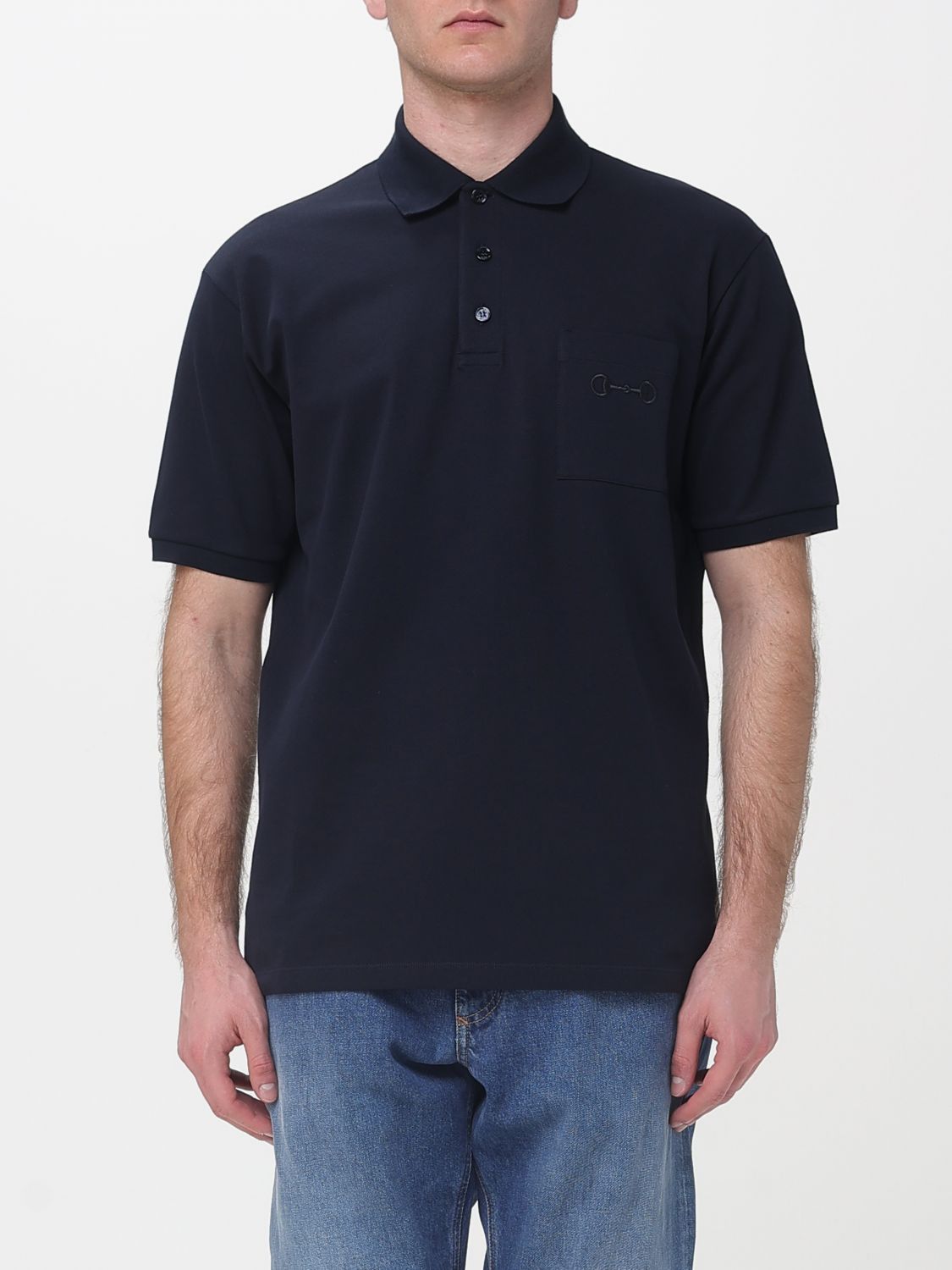 Gucci Gucci Polo Shirt Men Blue Size US XL / EU 56 / 4 - 1 Thumbnail