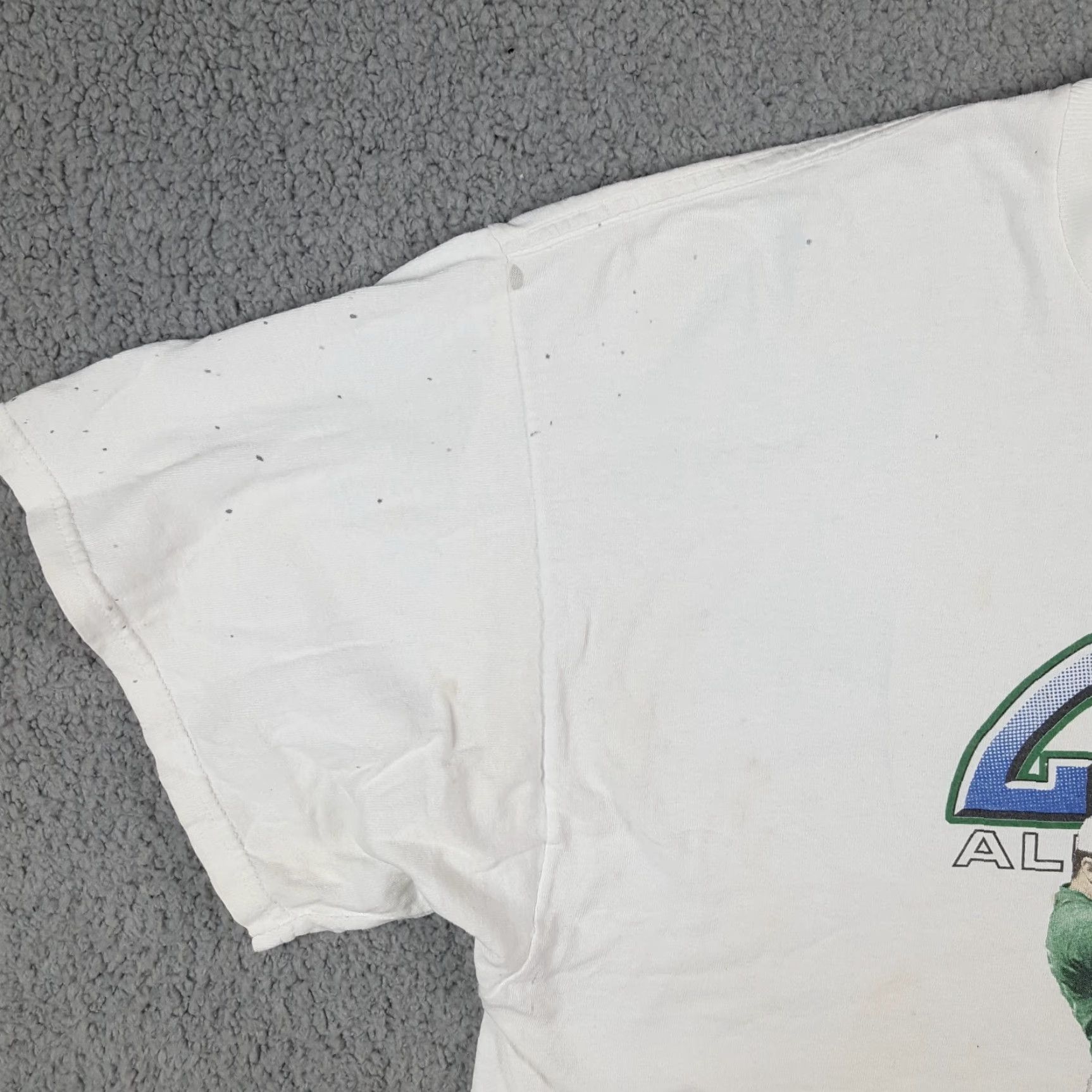 Delta Vintage Delta MLB T-Shirt Men XL White 90s Baseball Grunge Retro Sports Distressed Size US XL / EU 56 / 4 - 3 Thumbnail
