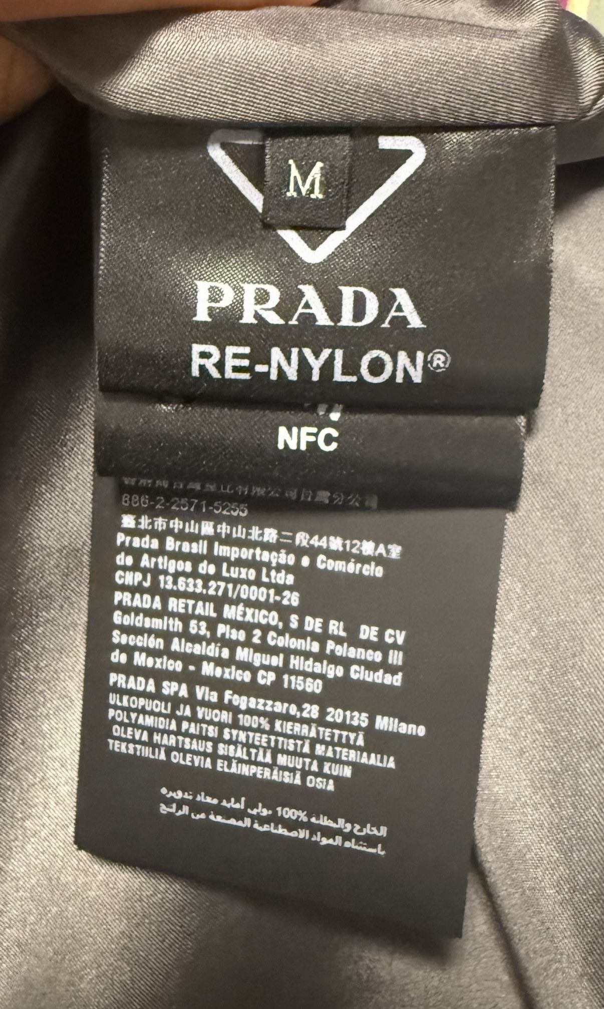Prada PRADA Nylon Anorak jacket Size M Gray Size US M / EU 48-50 / 2 - 5 Thumbnail