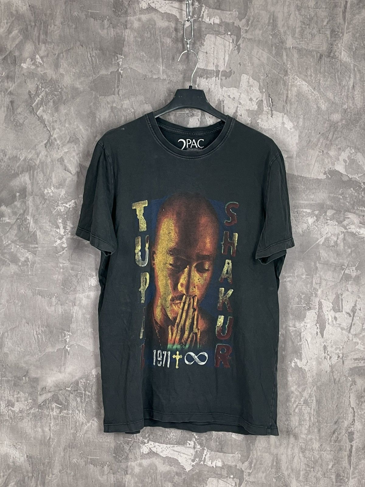 Band Tees Vintage 2Pac Tupac Shakur RIP Graphic Tee T-shirt 90s Size US S / EU 44-46 / 1 - 1 Thumbnail
