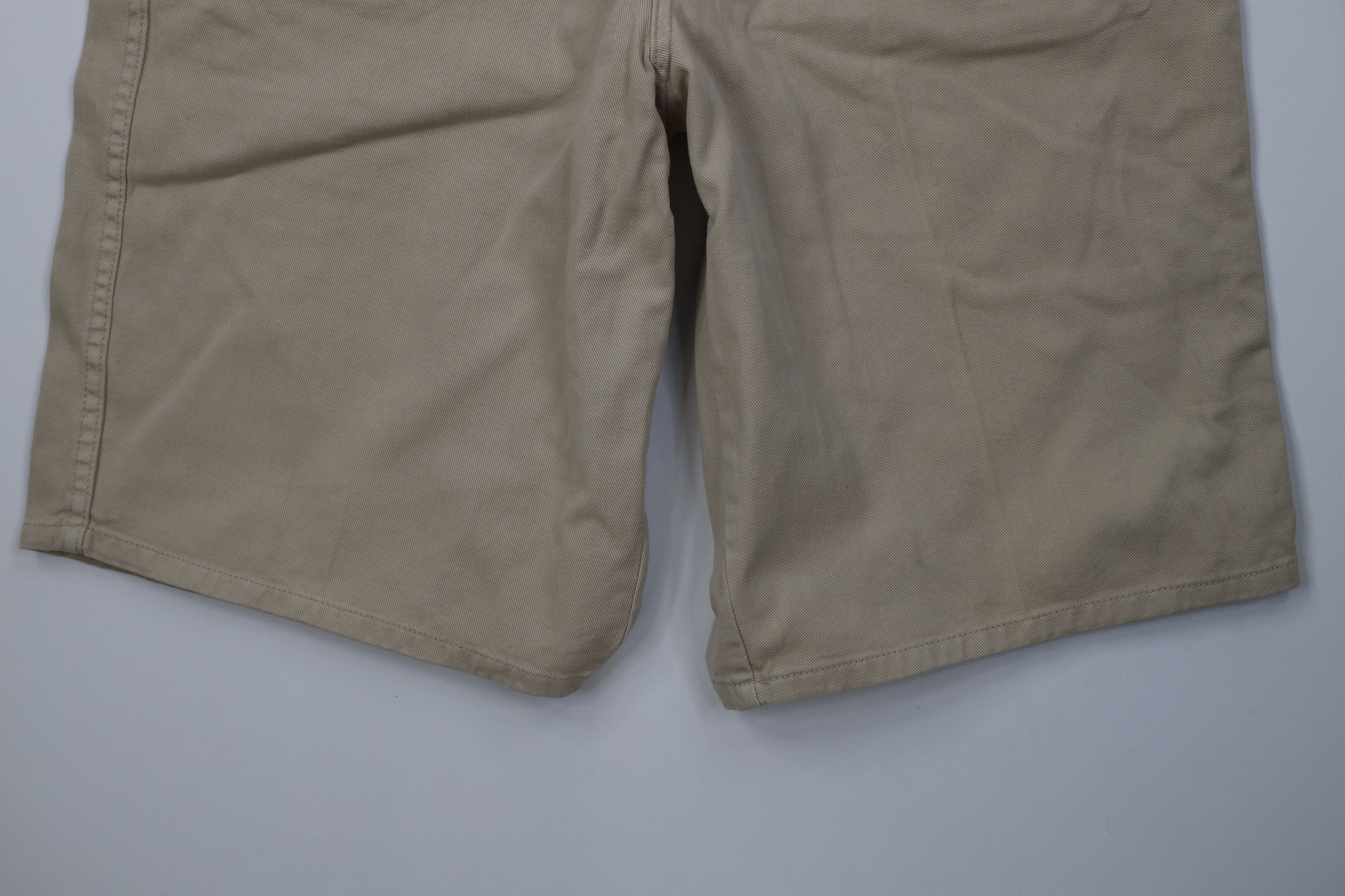 Vintage Deadstock Vintage 90s Paco Hip Hop Denim Jean Shorts Tan Size US 34 / EU 50 - 4 Thumbnail