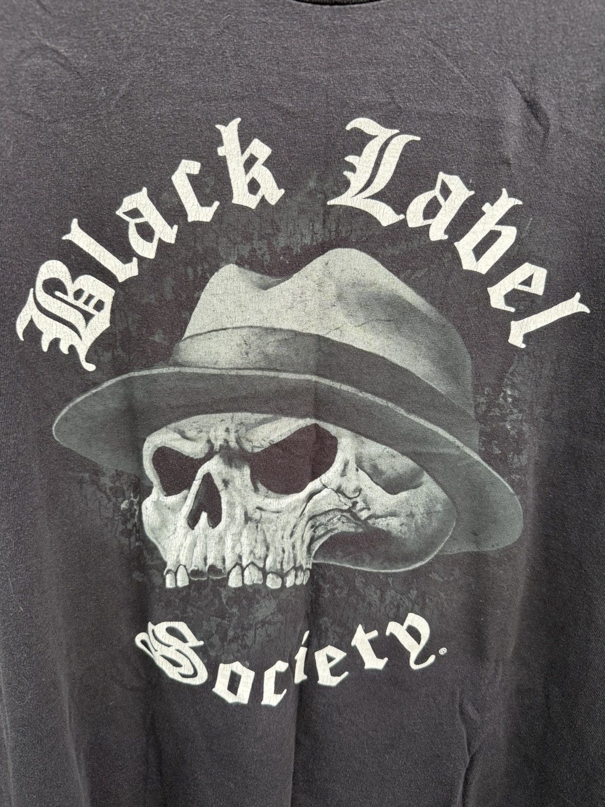 Band Tees × Vintage Vintage Y2K Black Label Society Tshirt Size US XL / EU 56 / 4 - 2 Thumbnail