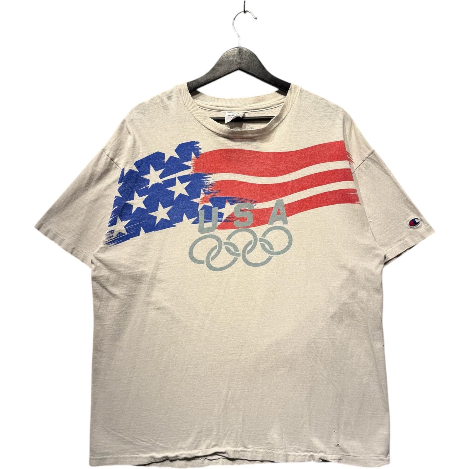 Champion Vintage Champion USA Olympics Tee XL Size US XL / EU 56 / 4 - 1 Thumbnail