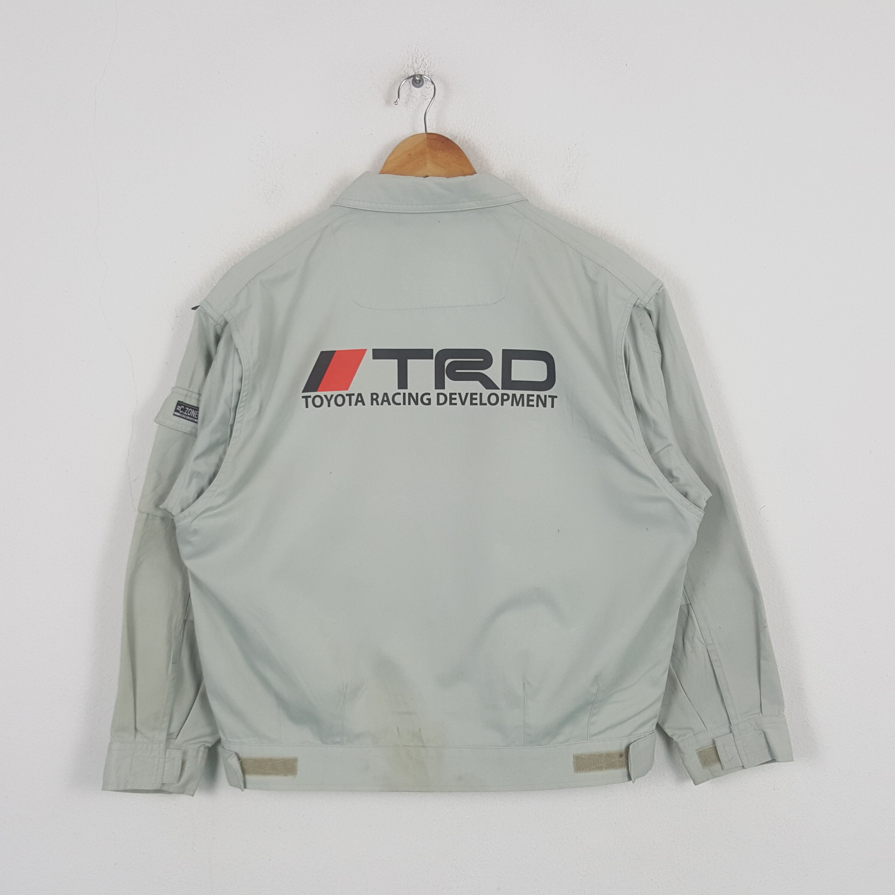 Japanese Brand Vintage Toyota Racing Development TRD Custom Art Jacket RR19 Size US M / EU 48-50 / 2 - 1 Thumbnail