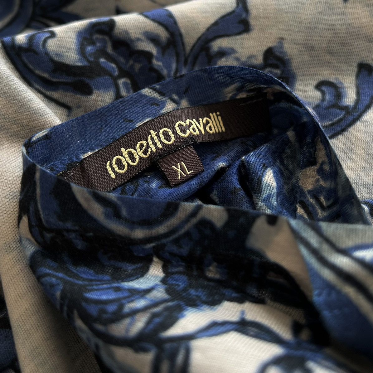 Just Cavalli × Roberto Cavalli R0BERTO CAVALLI PRINTED ART SS2017 Size XL / US 12-14 / IT 48-50 - 3 Thumbnail